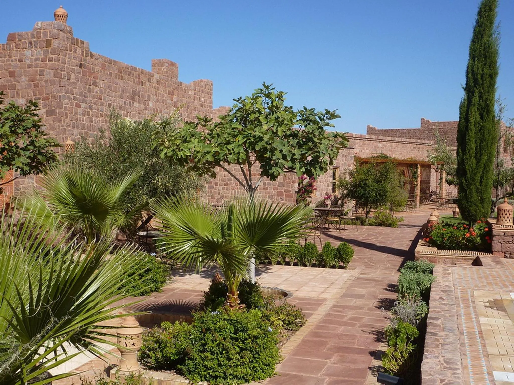 Facade/entrance in Kasbah Angour