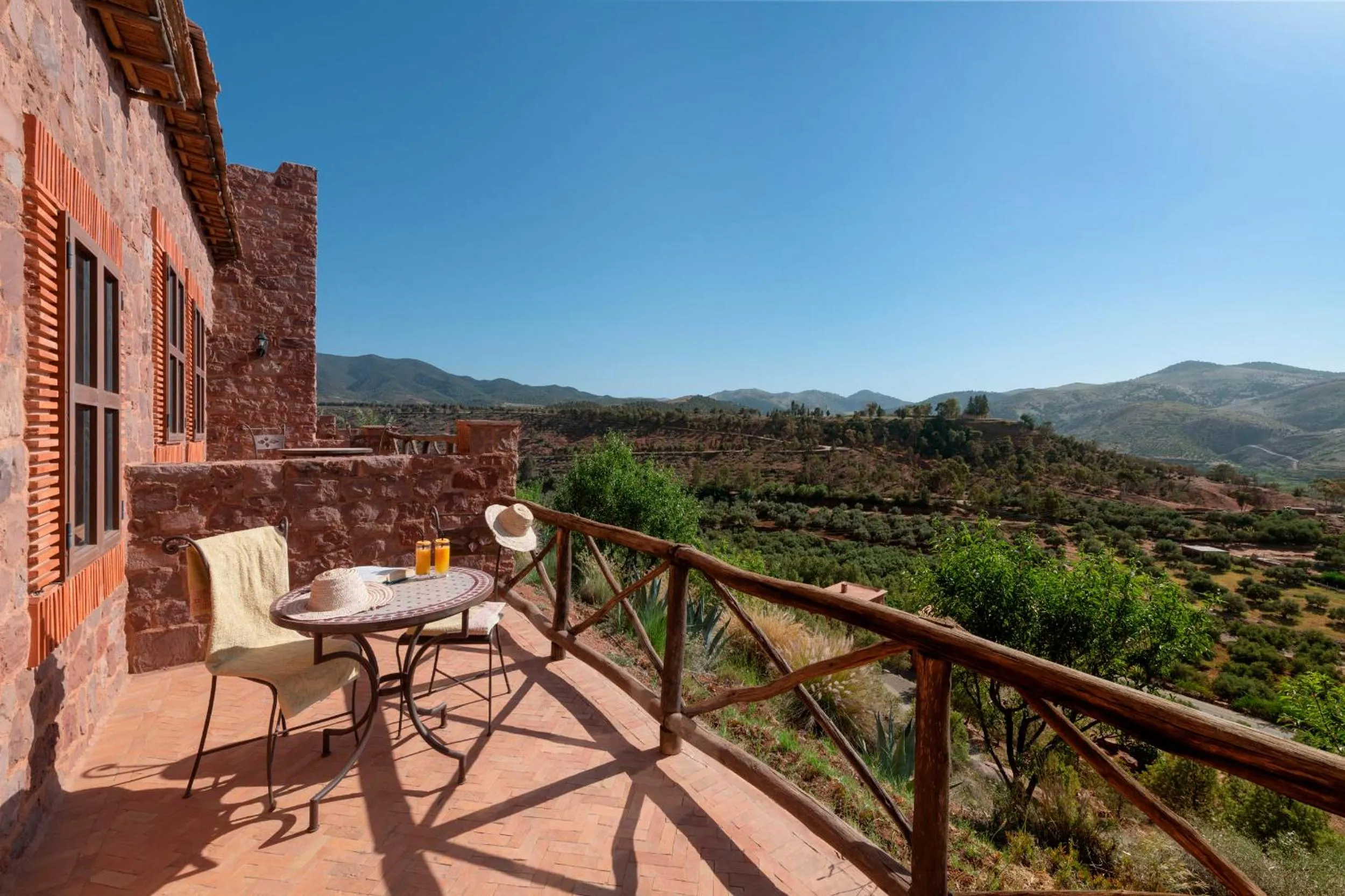 Balcony/Terrace in Kasbah Angour