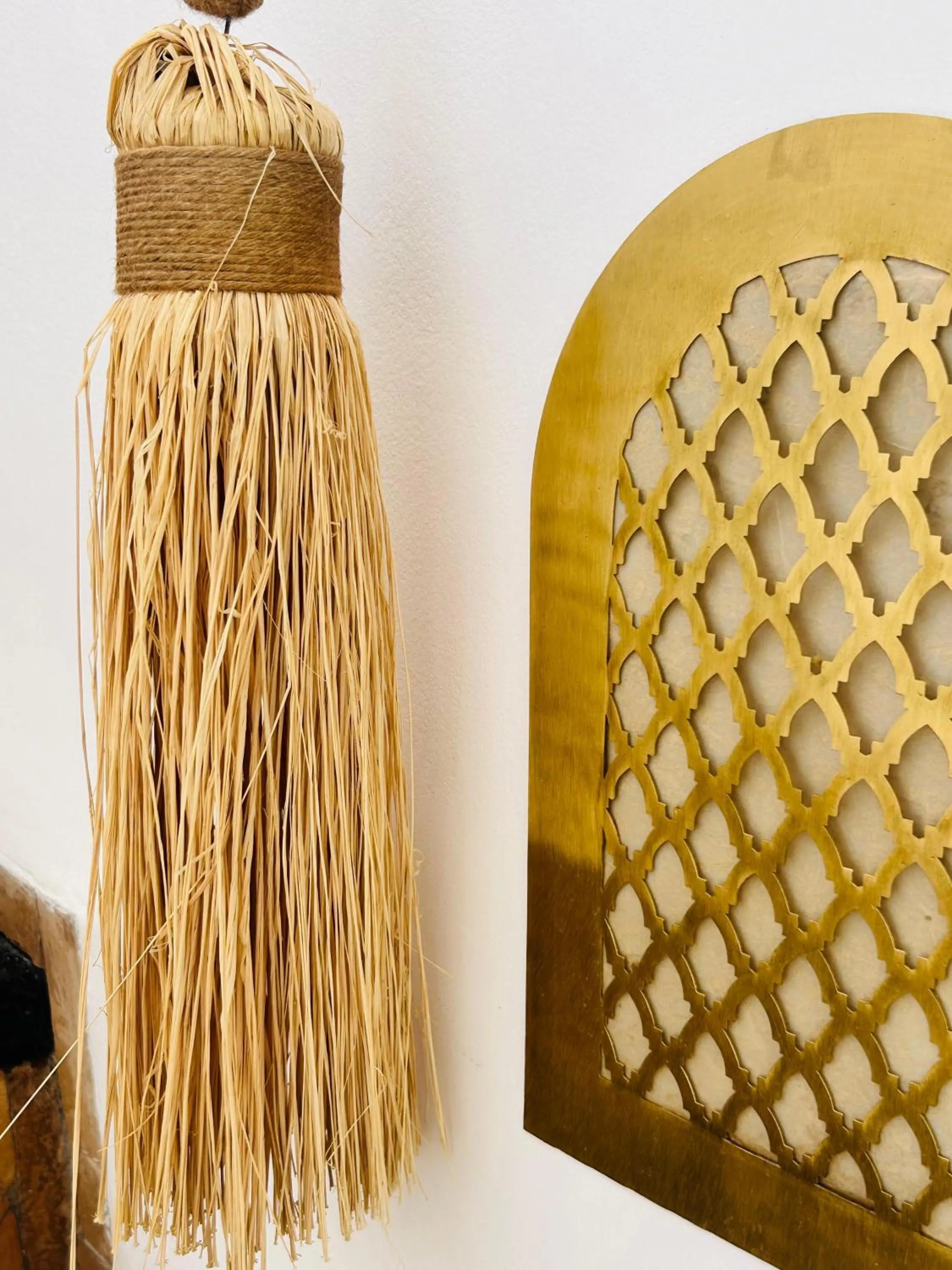 Decorative detail in Riad Baba Ali