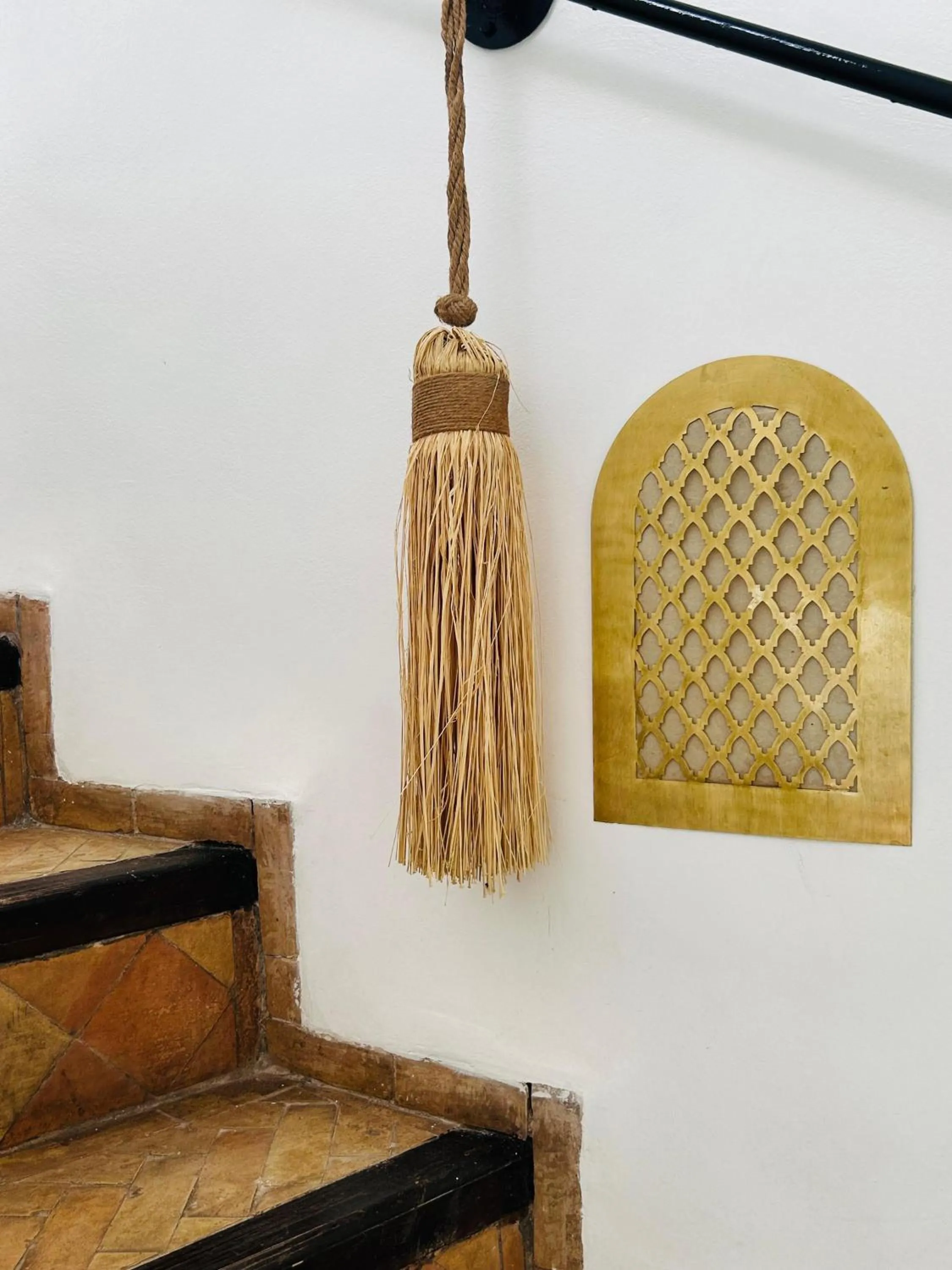 Decorative detail in Riad Baba Ali