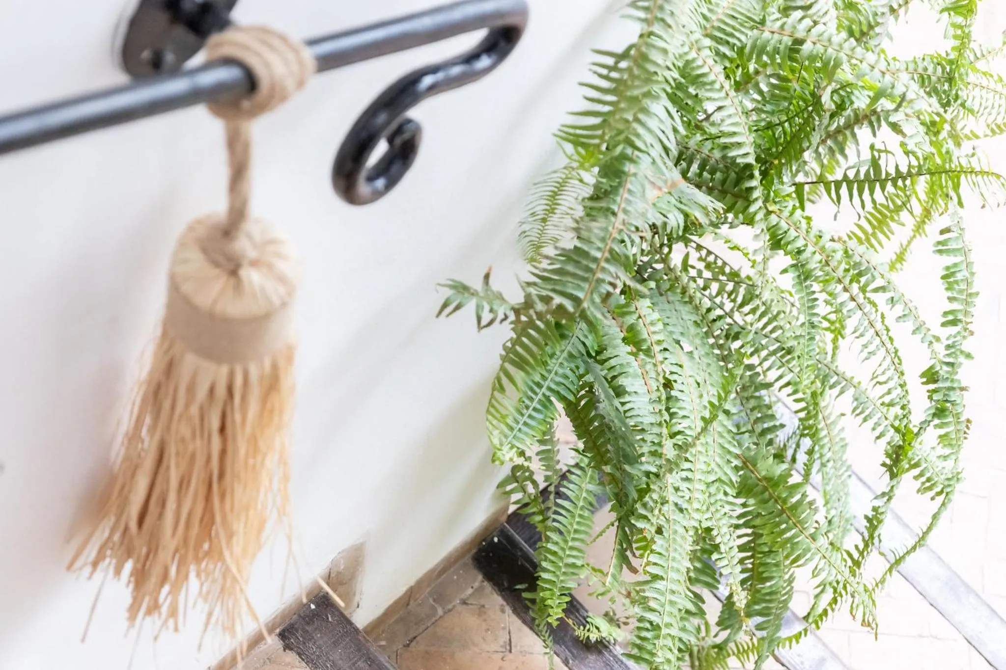 Decorative detail in Riad Baba Ali