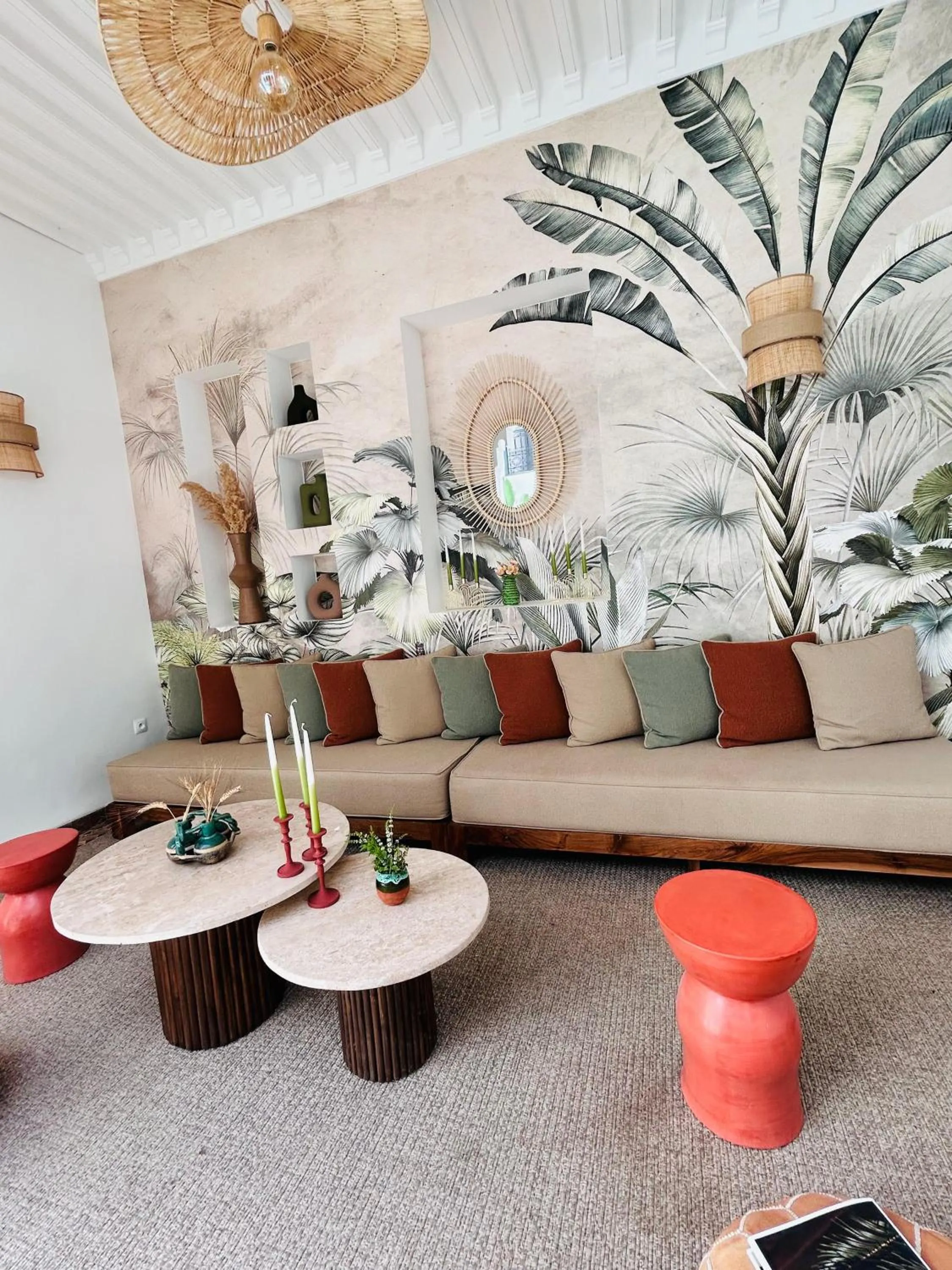 Living room in Riad Baba Ali