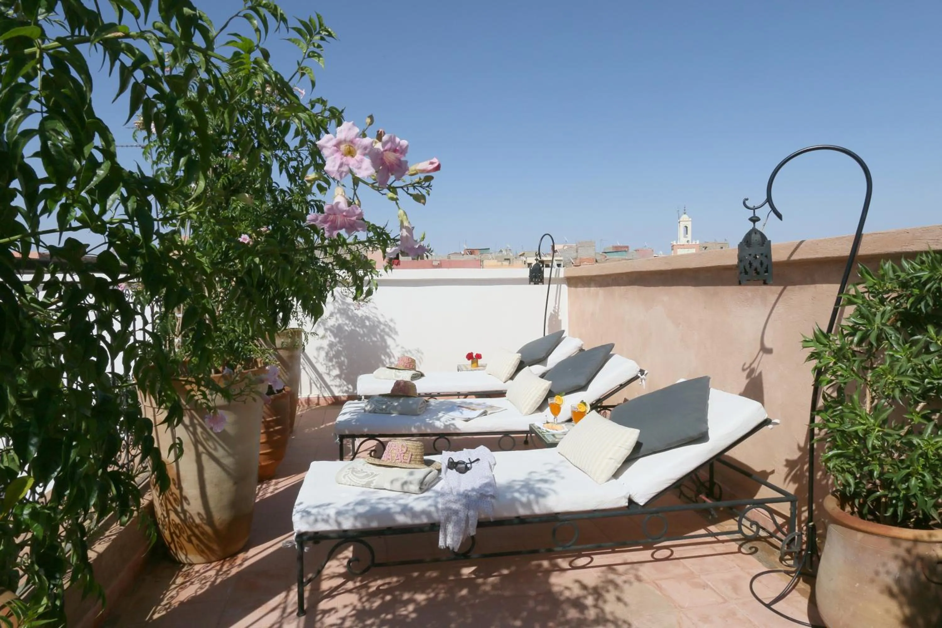 Solarium in Riad Baba Ali