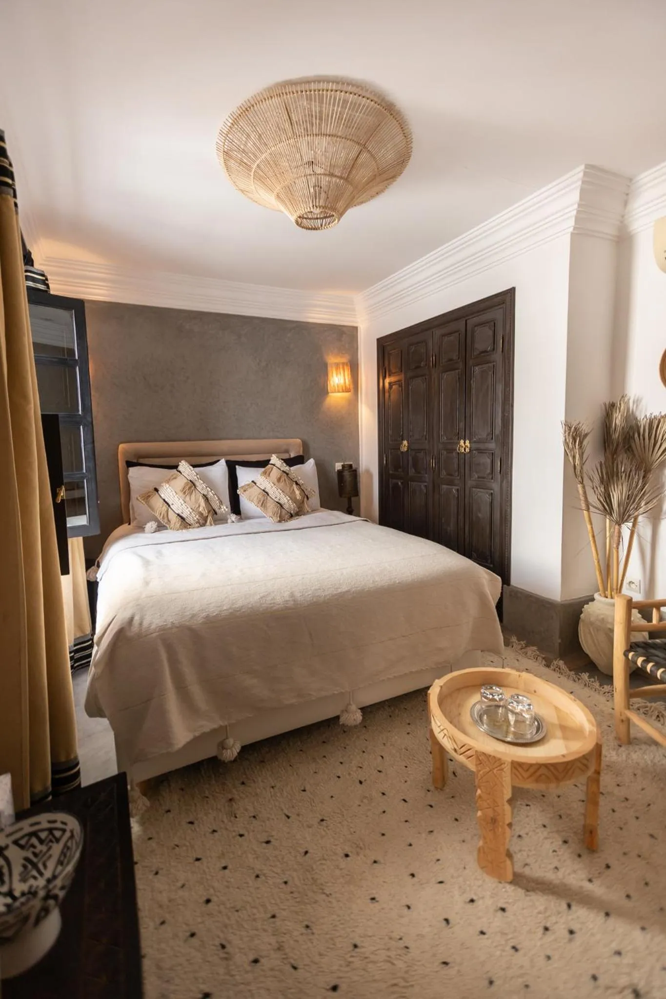 Bed in Riad Baba Ali