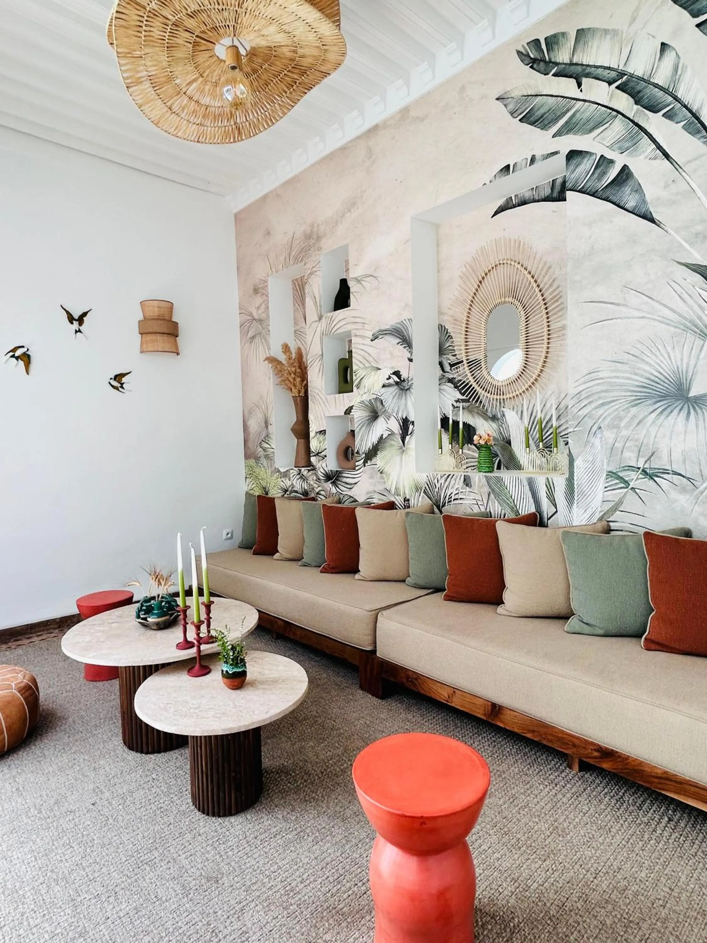 Living room in Riad Baba Ali