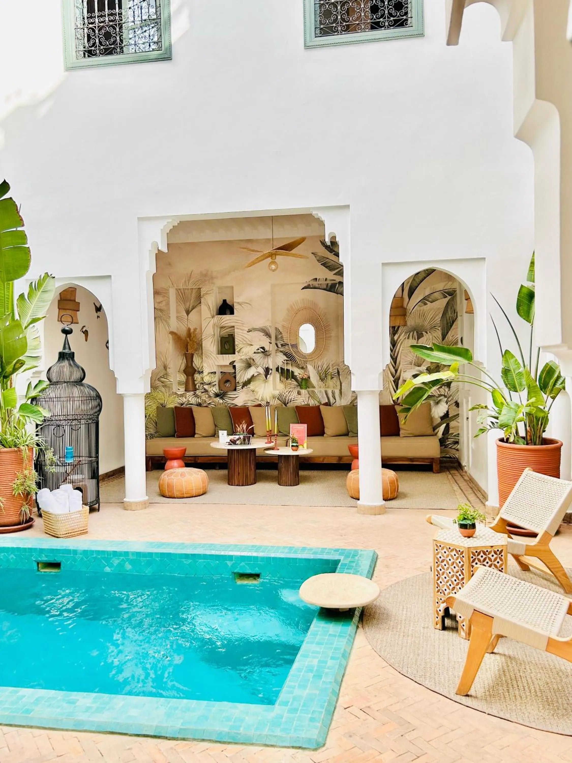 Living room in Riad Baba Ali