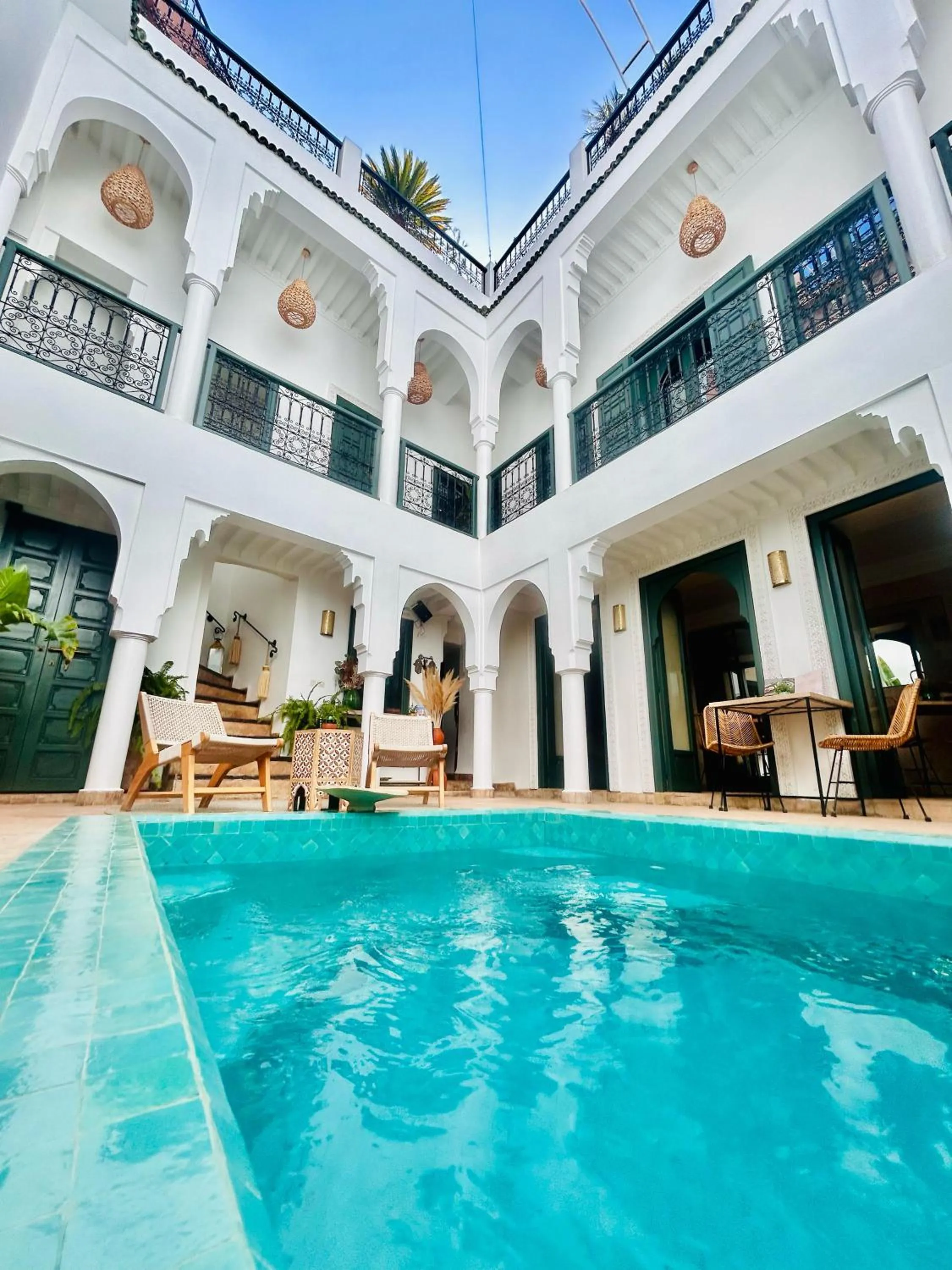 Patio in Riad Baba Ali