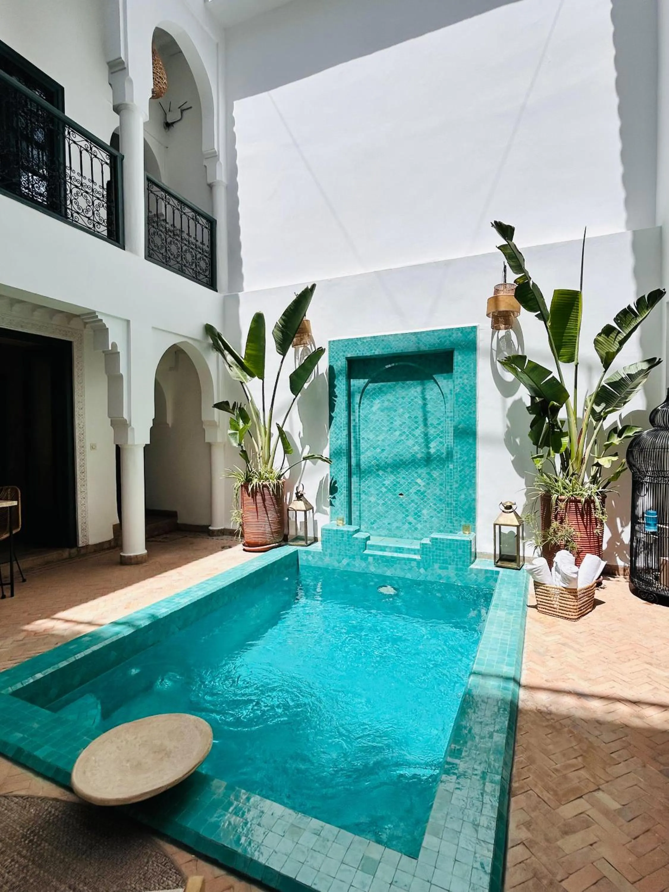 Pool view in Riad Baba Ali