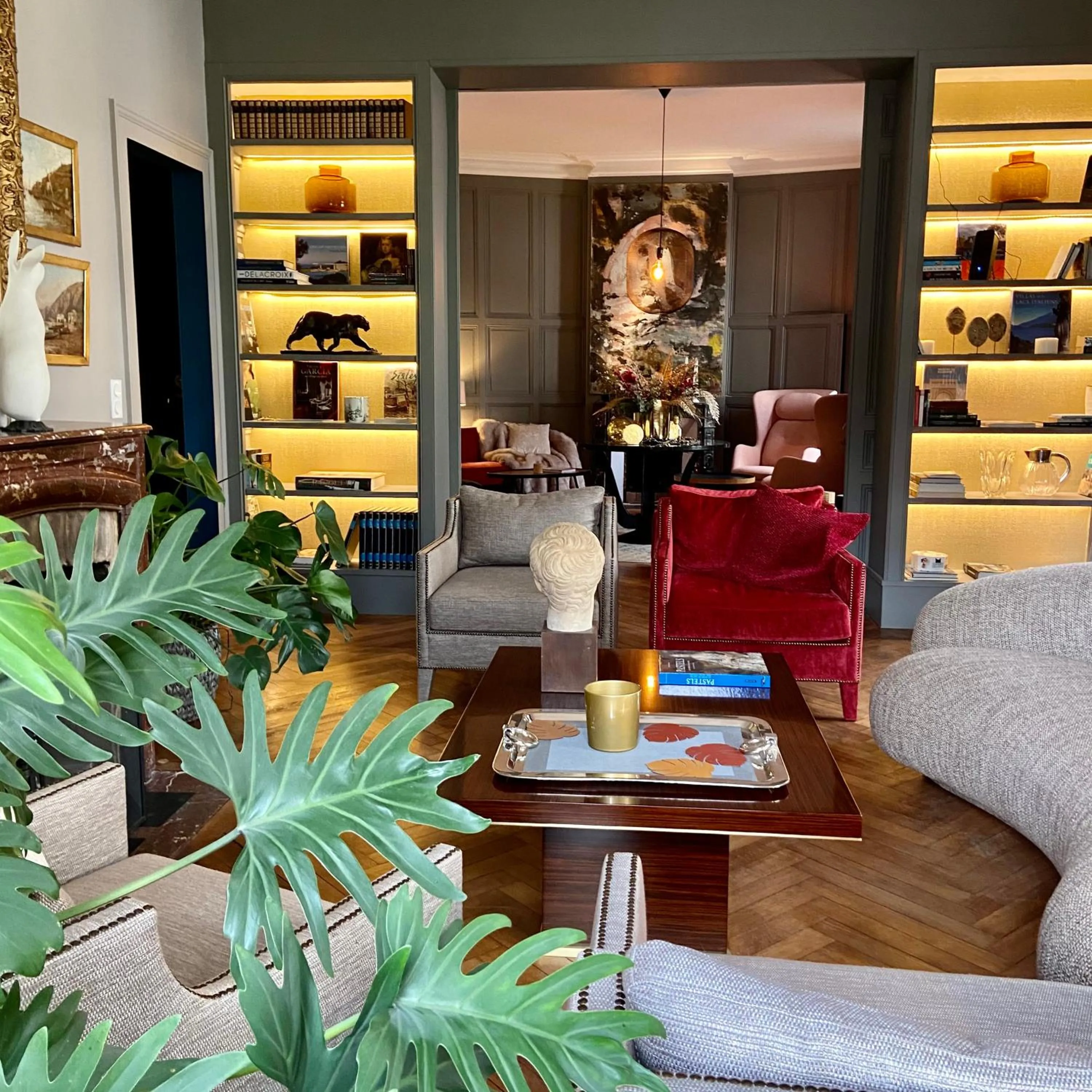 Living room in VILLA DU CEDRE Honfleur