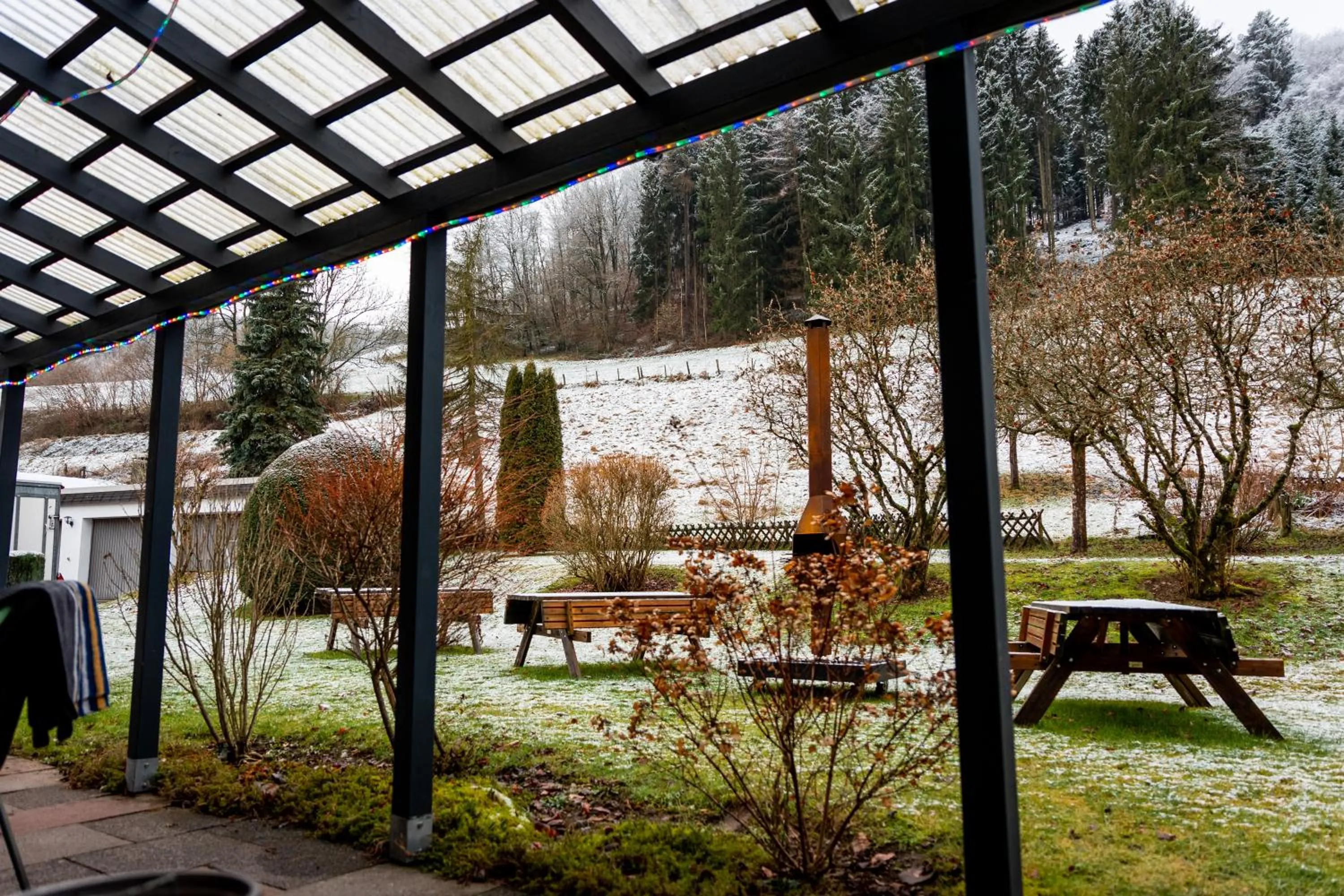 Garden in Hotel Tiefenhagen Sauerland
