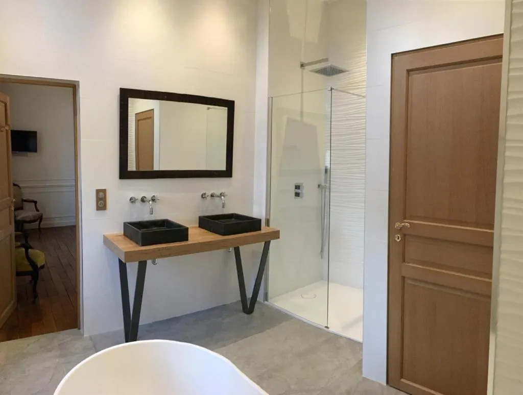 Bathroom in Château de la Bribourdière