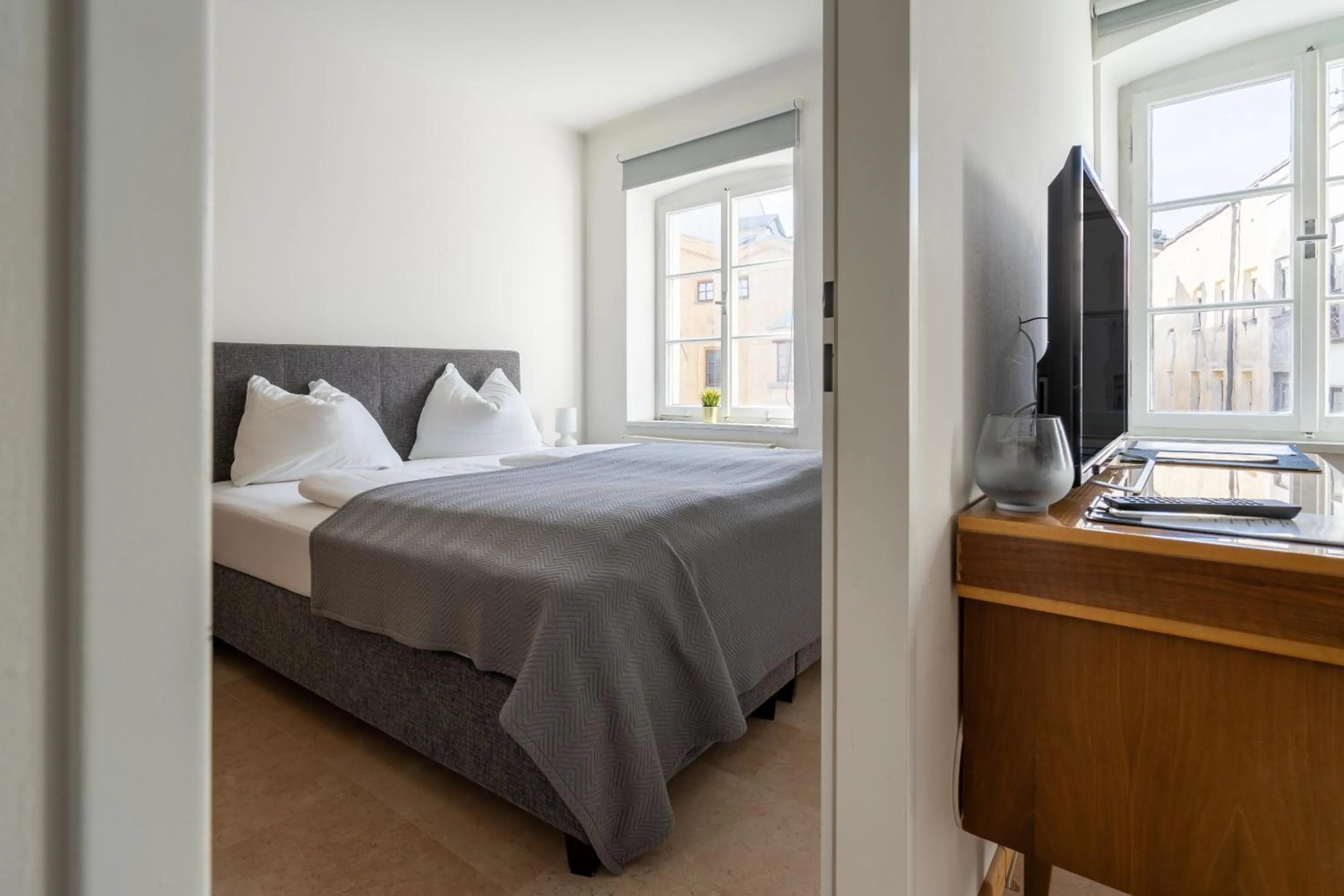 Bed in Kaiser Max Design Appartements