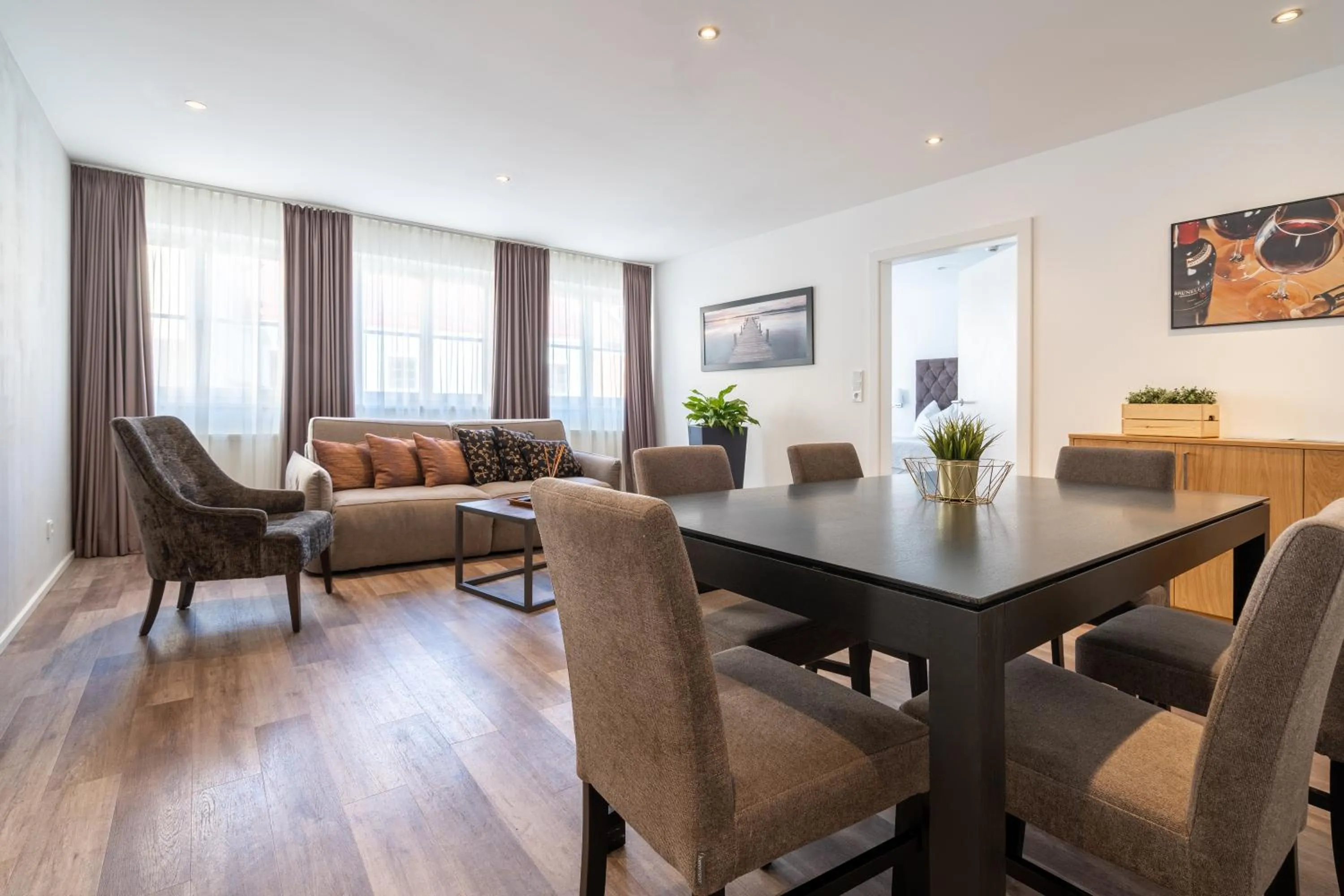 Living room in Kaiser Max Design Appartements