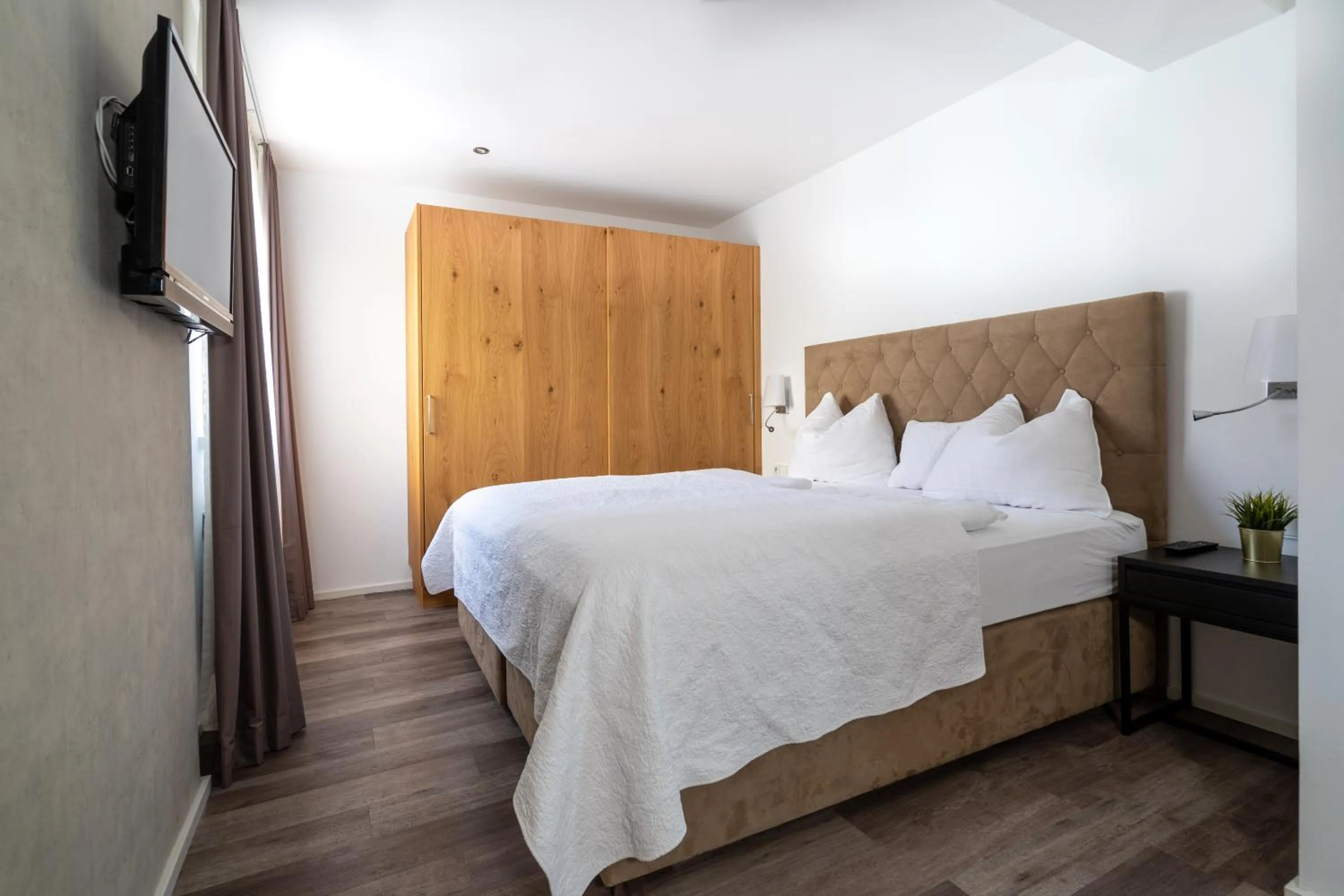 Bed in Kaiser Max Design Appartements