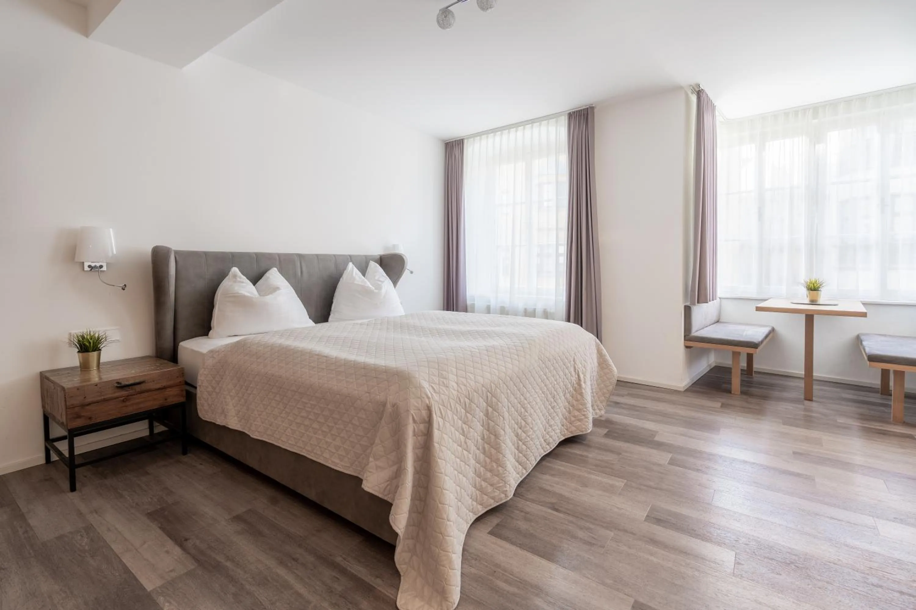 Bed in Kaiser Max Design Appartements