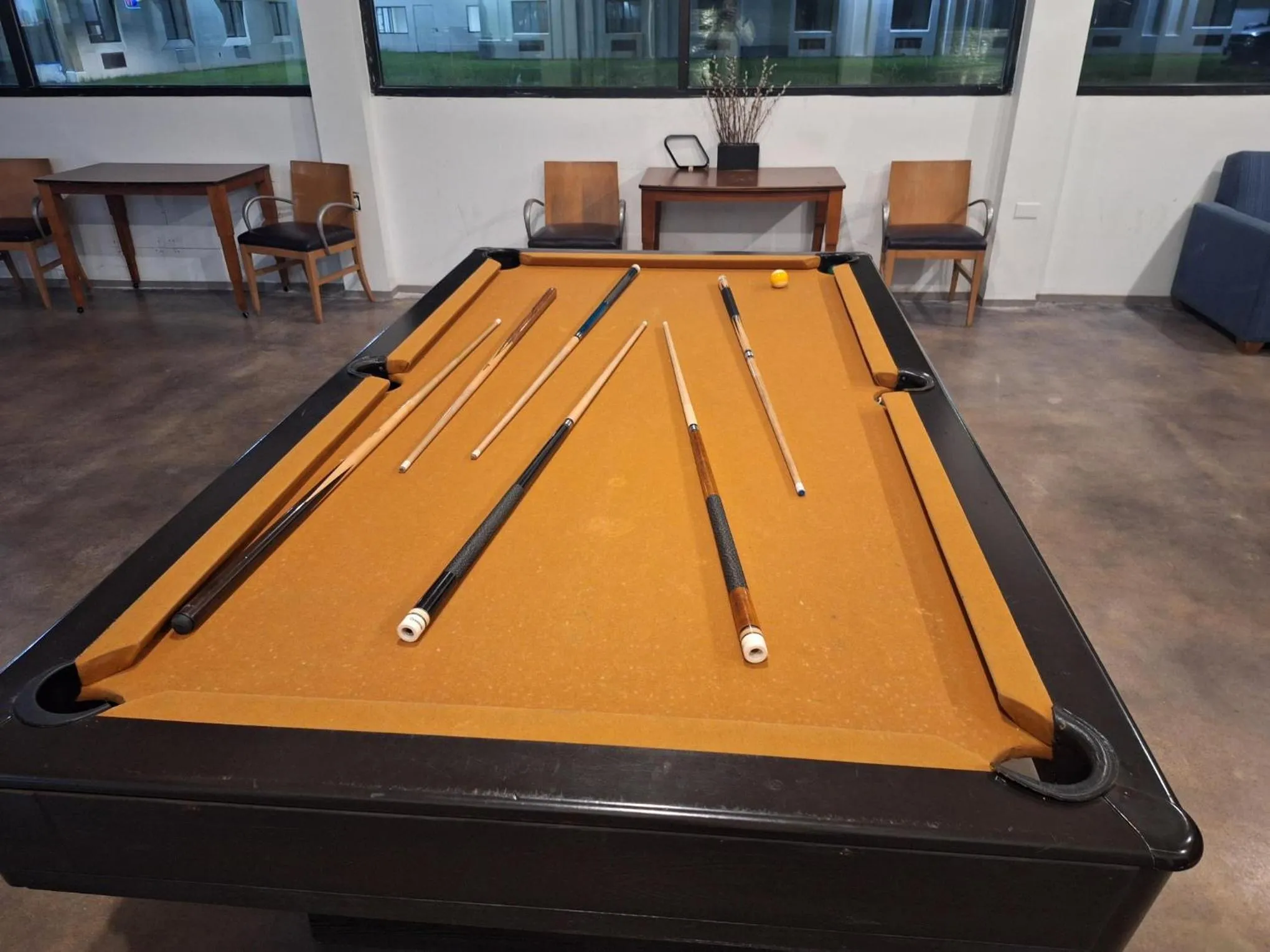 Billiard in The Hotel Orange