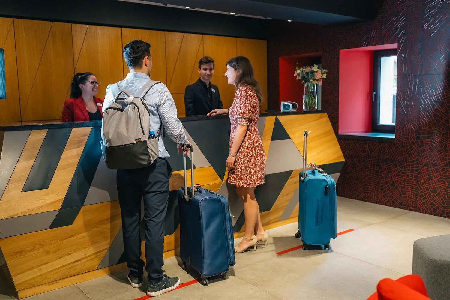 Lobby or reception in Up Hotel Budapest