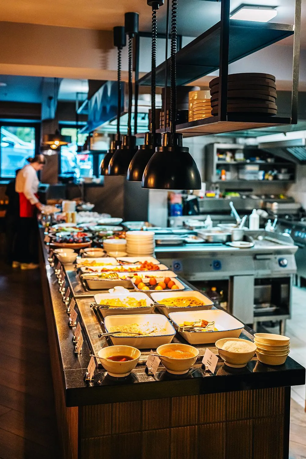 Breakfast in Up Hotel Budapest