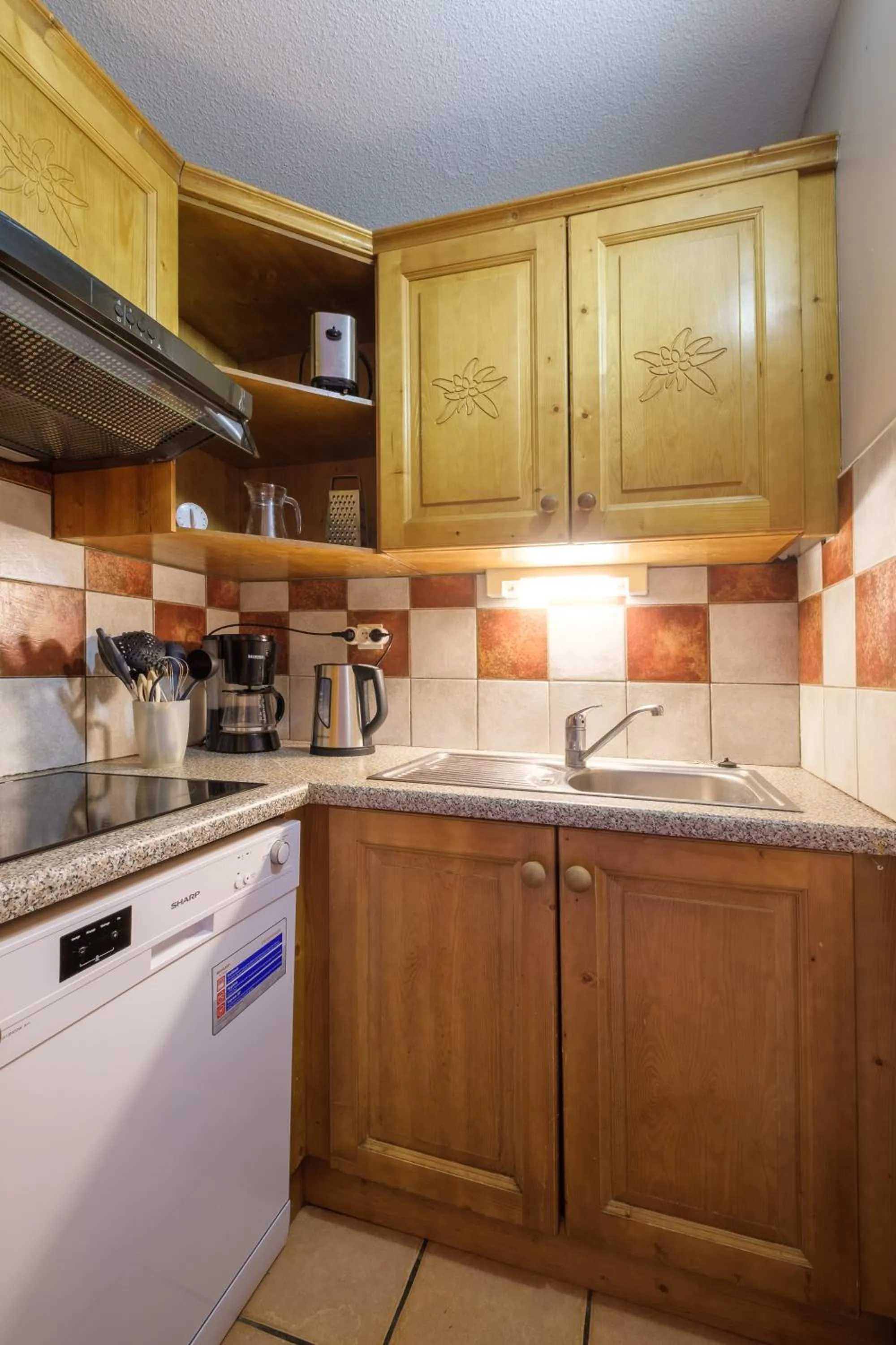 kitchen in Résidence Les Balcons De Val Cenis Le Haut