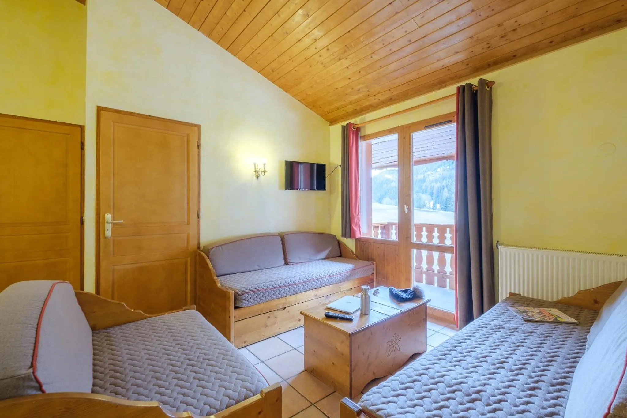 Living room in Résidence Les Balcons De Val Cenis Le Haut