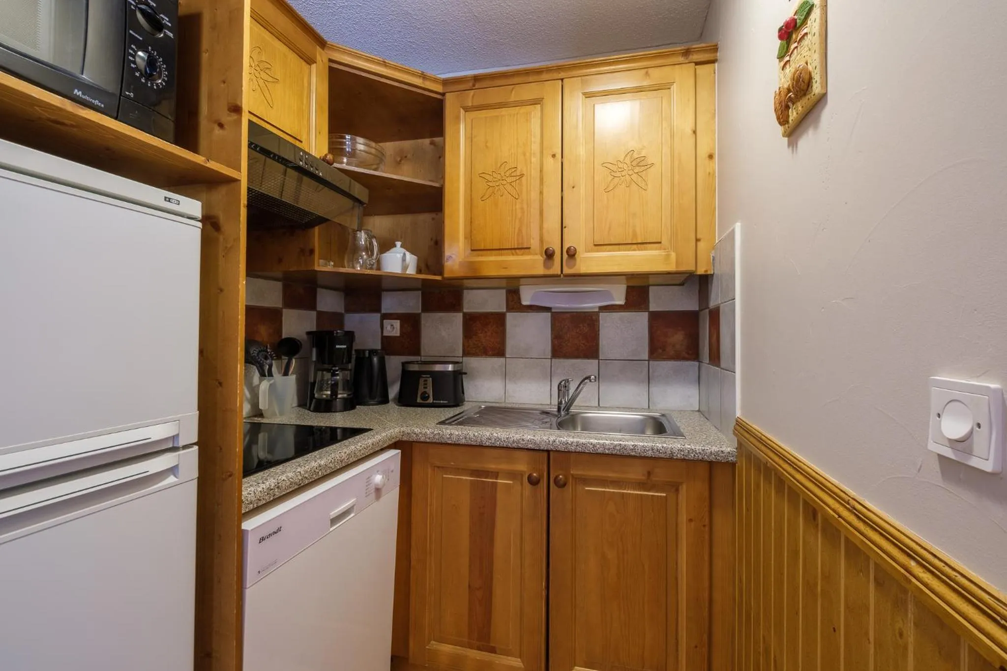 kitchen in Résidence Les Balcons De Val Cenis Le Haut