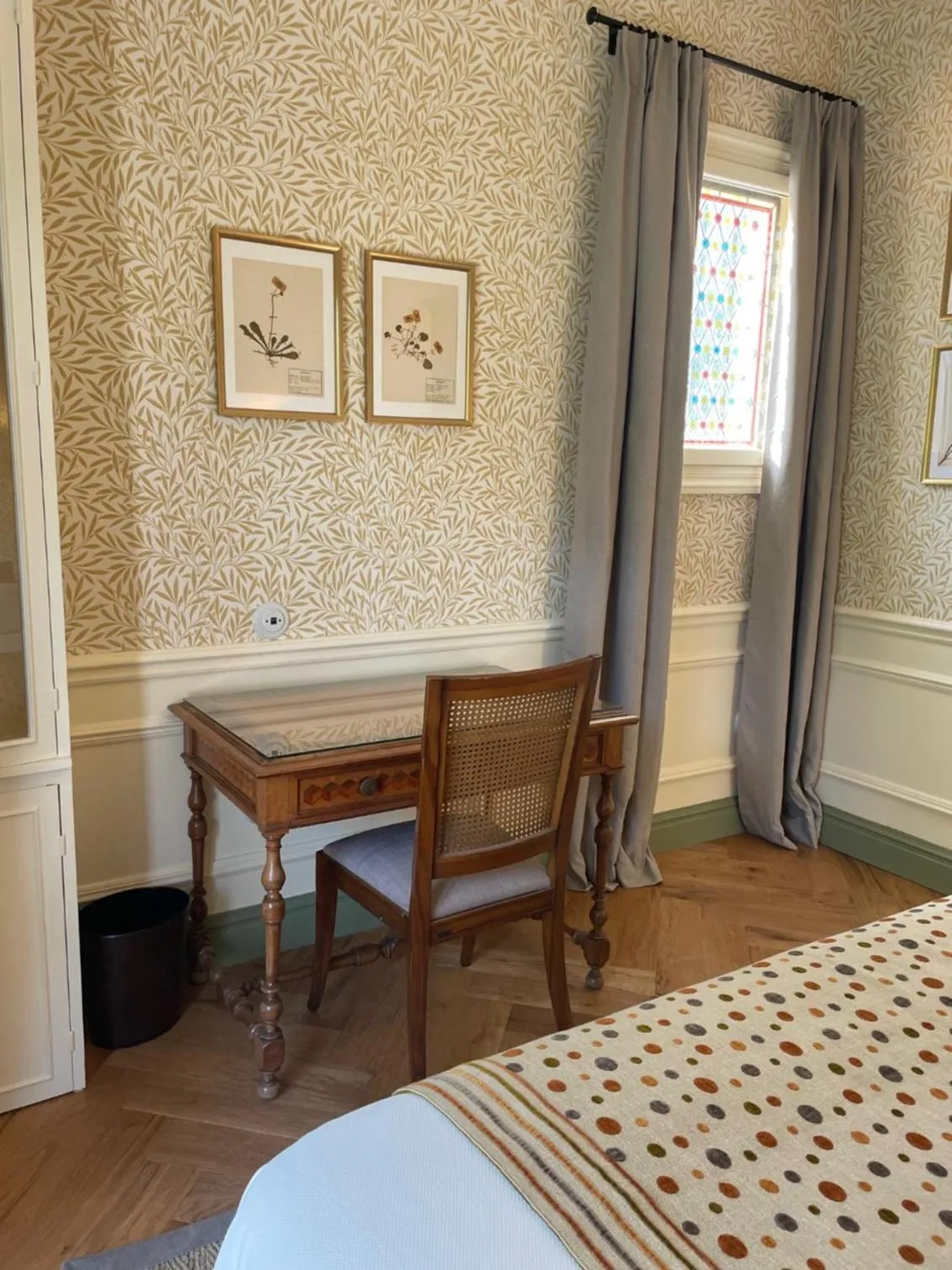 Bed in Chateau de Lantic