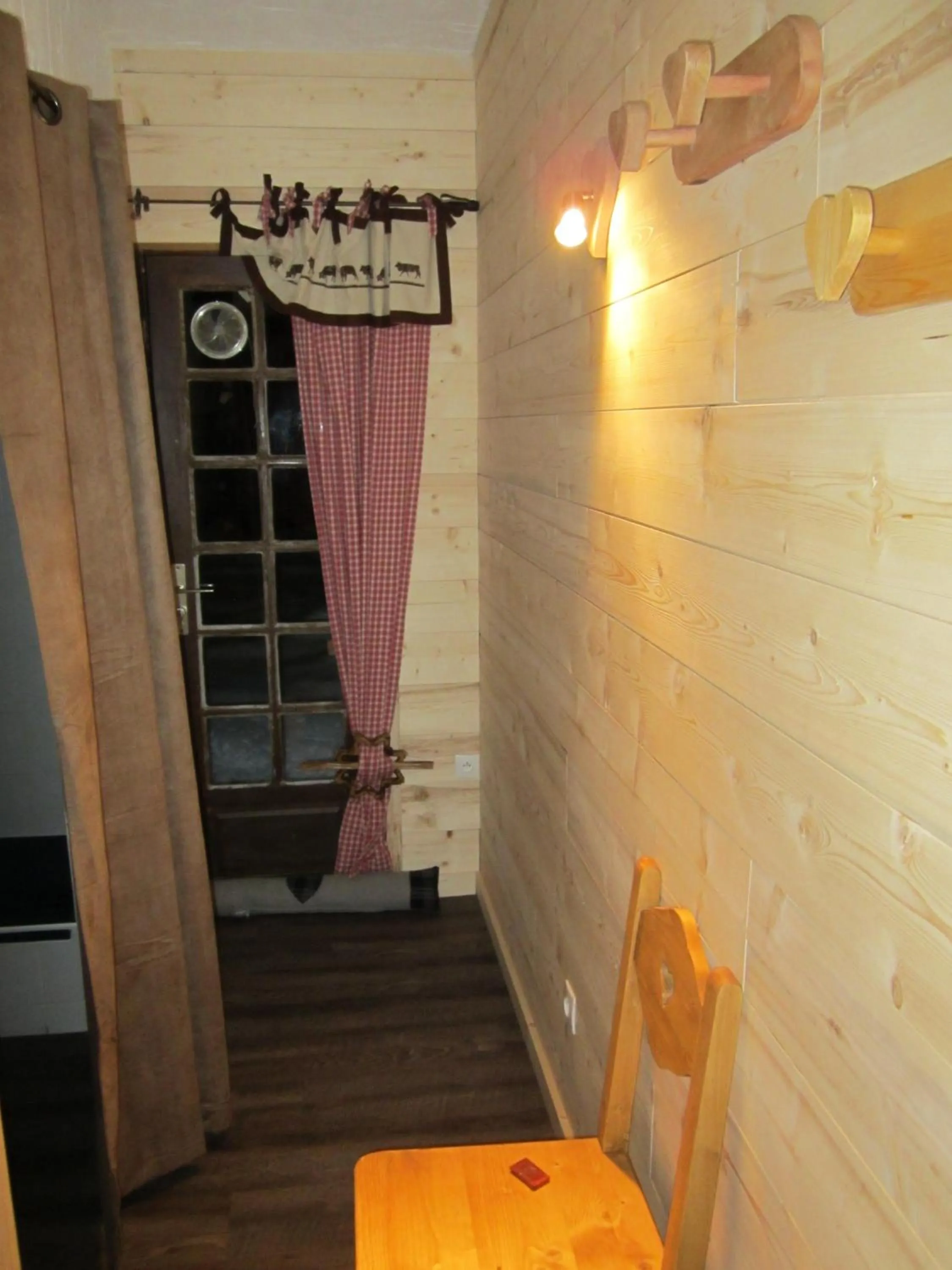 Seating area in Hôtel Chalet Le Caribou