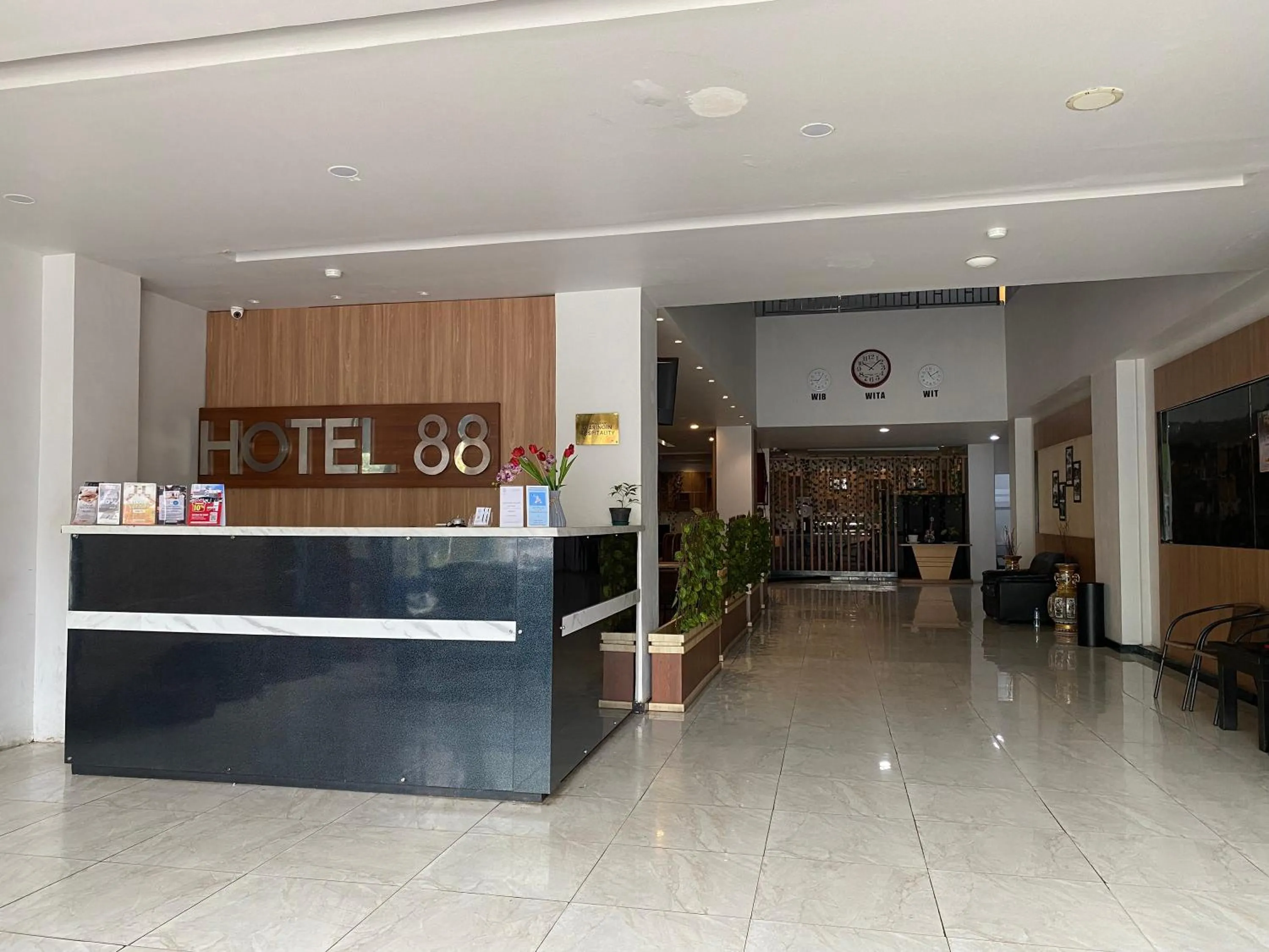 Lobby or reception in Hotel 88 Banjarmasin By WH