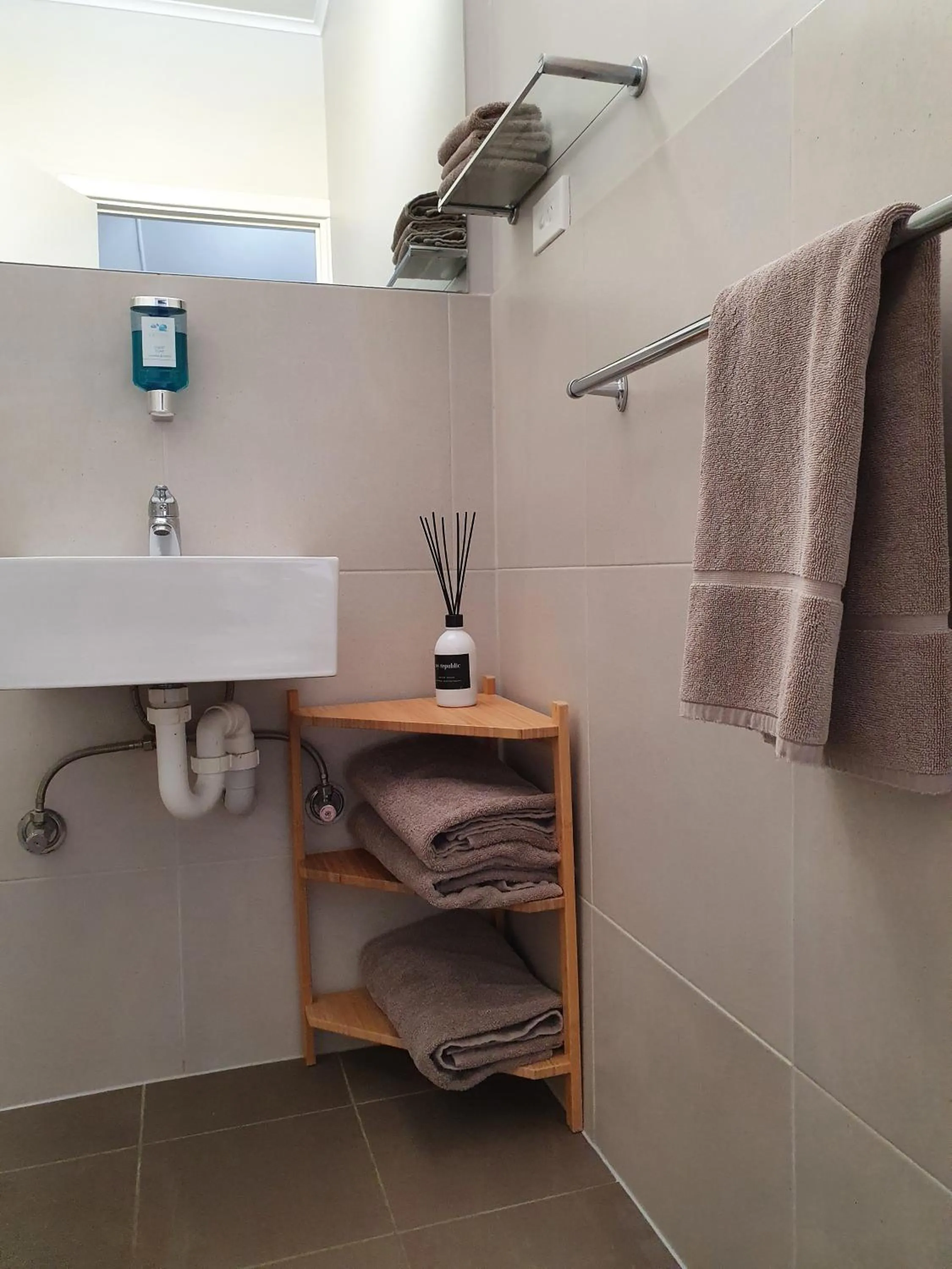 Bathroom in Motel Riverbend