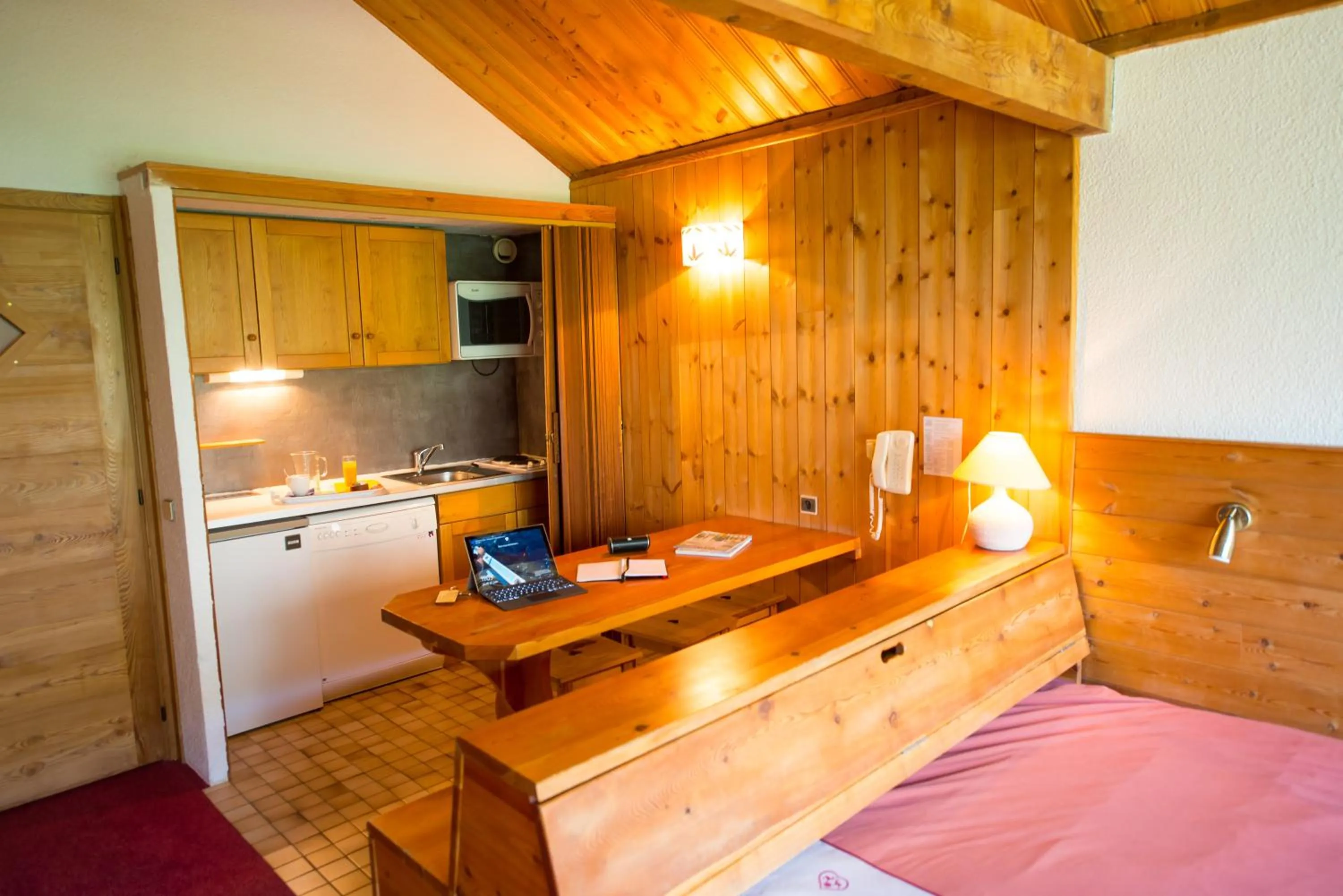Bed in Les Chalets du Villard