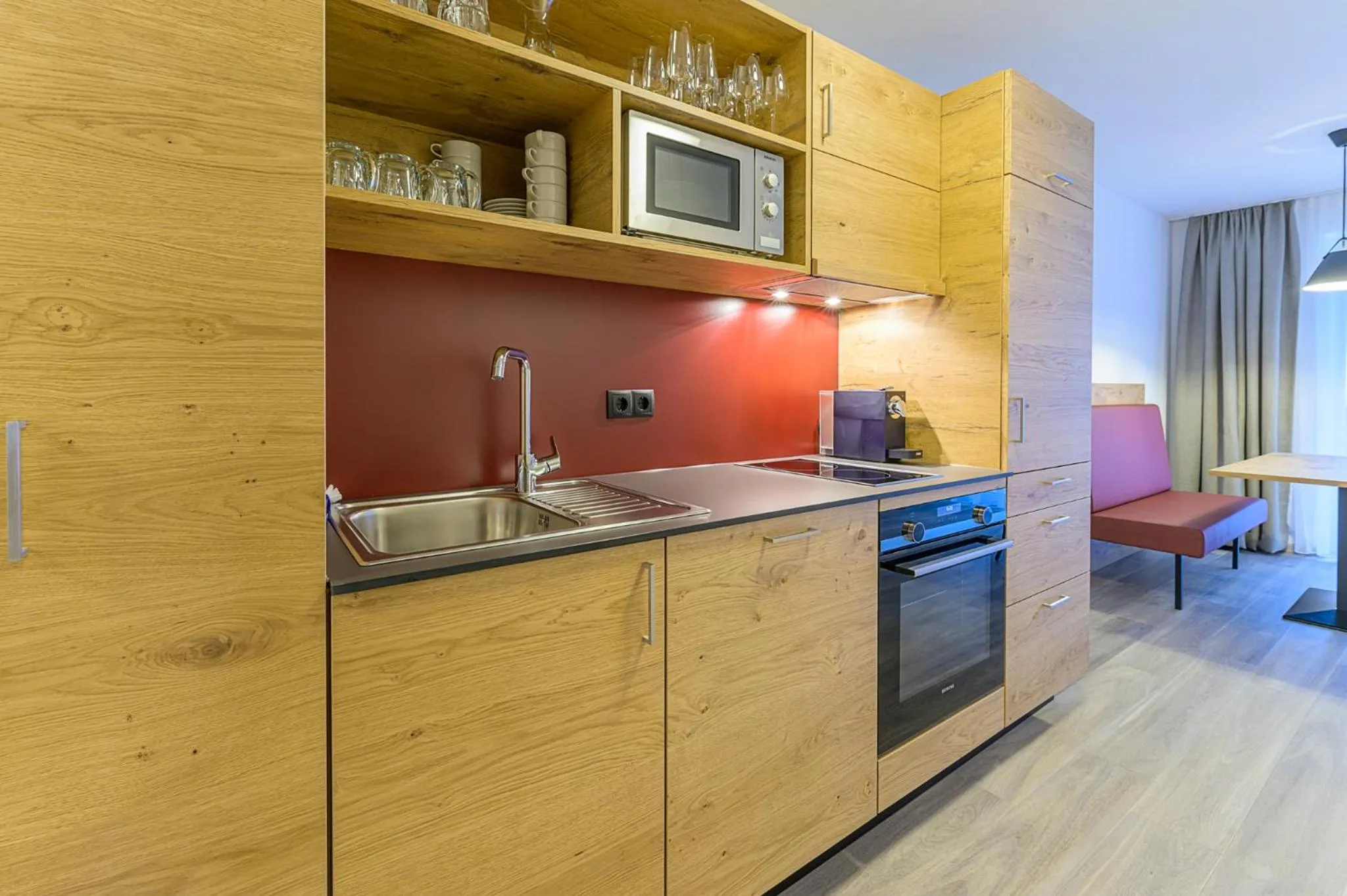 Kitchen or kitchenette in Residenz Schiestl