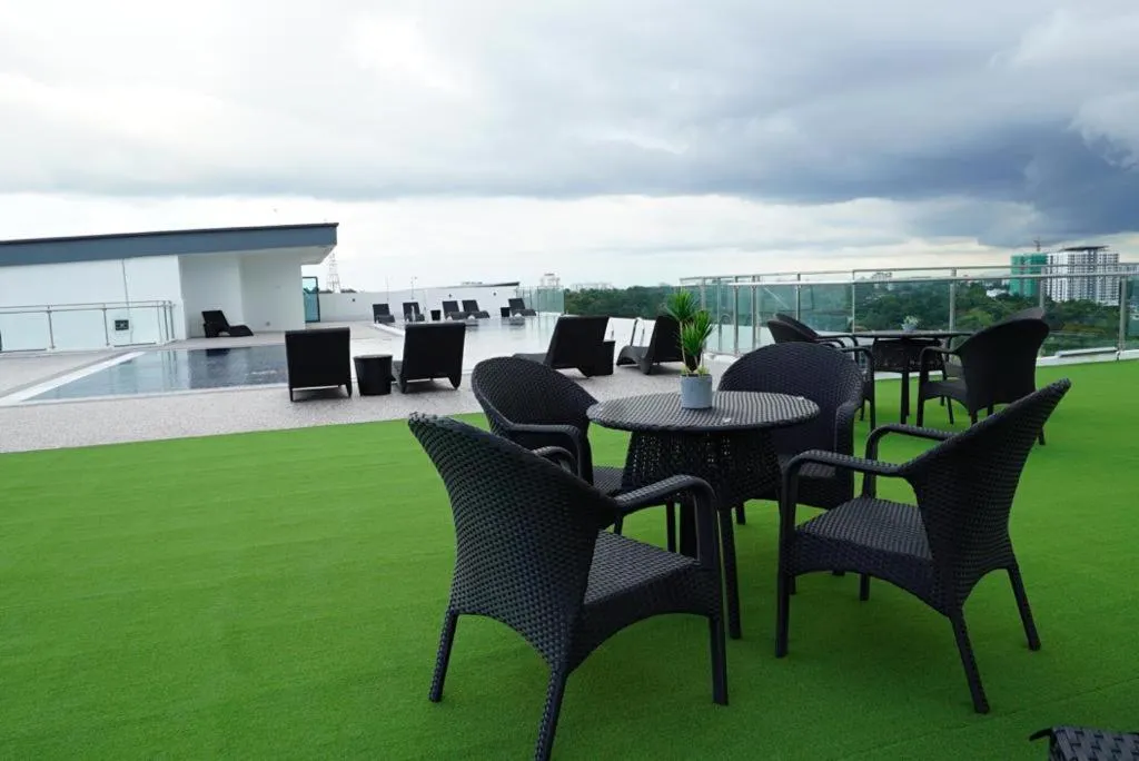 Swimming pool in Regatta at Kozi Square Kuching