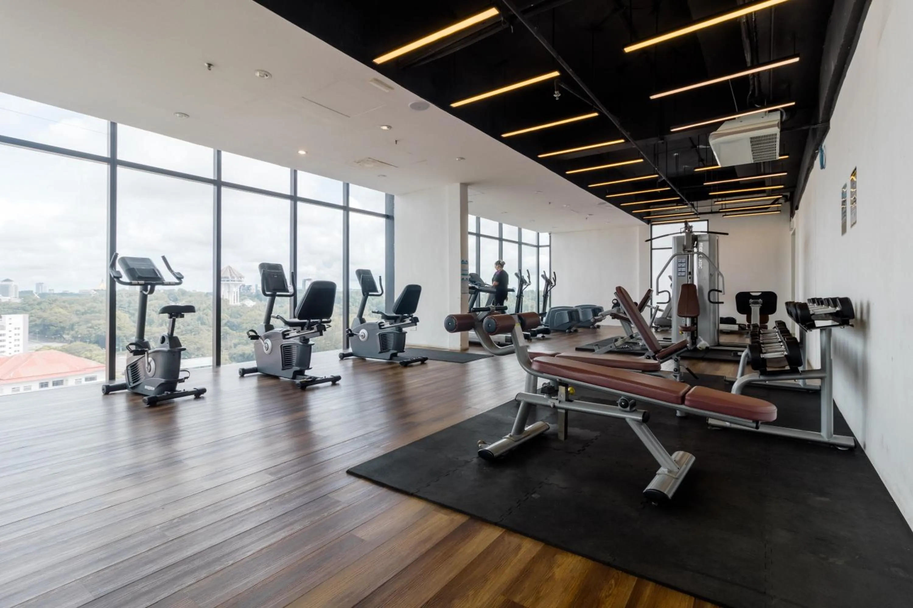 Fitness centre/facilities in Regatta at Kozi Square Kuching