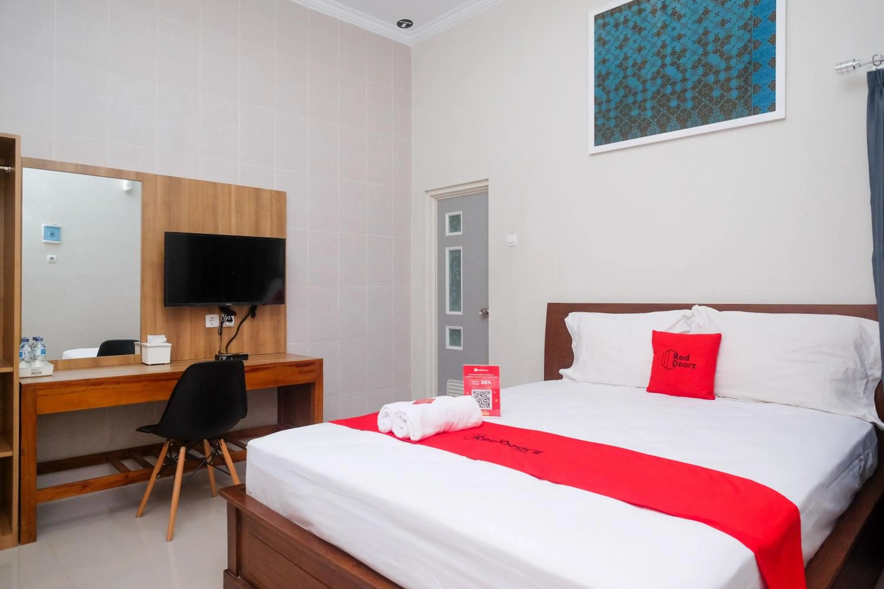 Bed in RedDoorz Syariah near Pascasarjana UGM 3