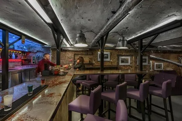 Lounge or bar in Stare Kino Cinema Residence