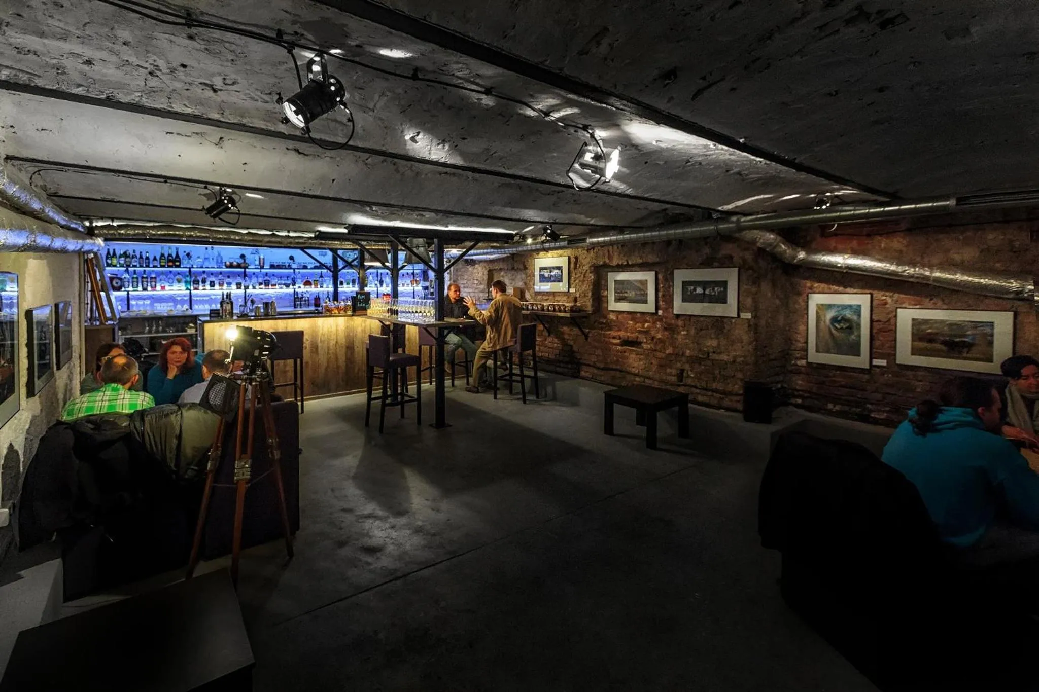 Lounge or bar in Stare Kino Cinema Residence