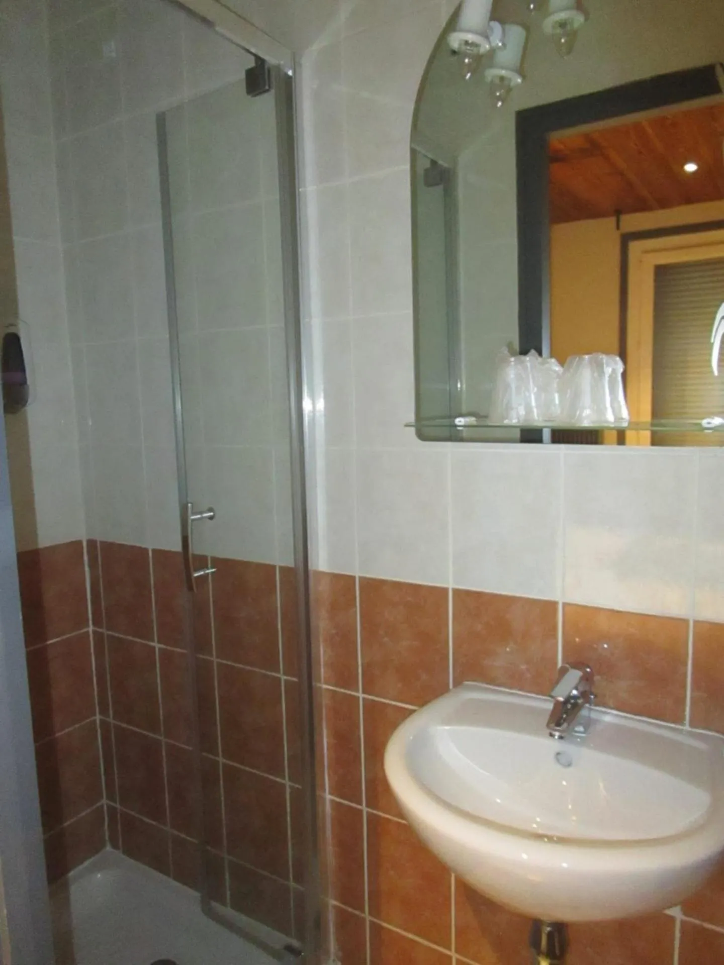 Shower in Auberge de la Dranse