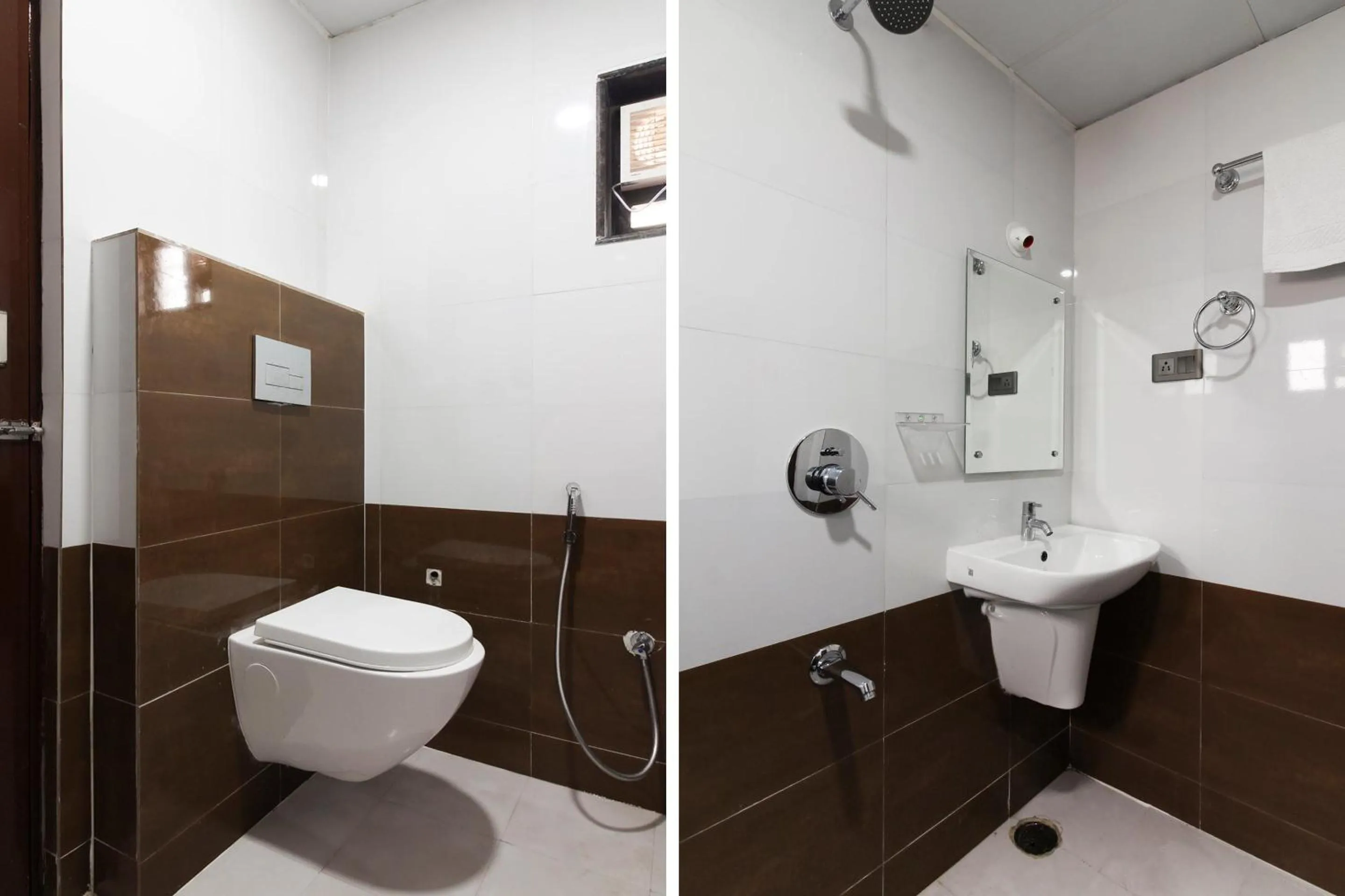 Bathroom in Super Collection O Mythri Hotel Near By ECIL, AS RAO Nagar, Sainikpuri