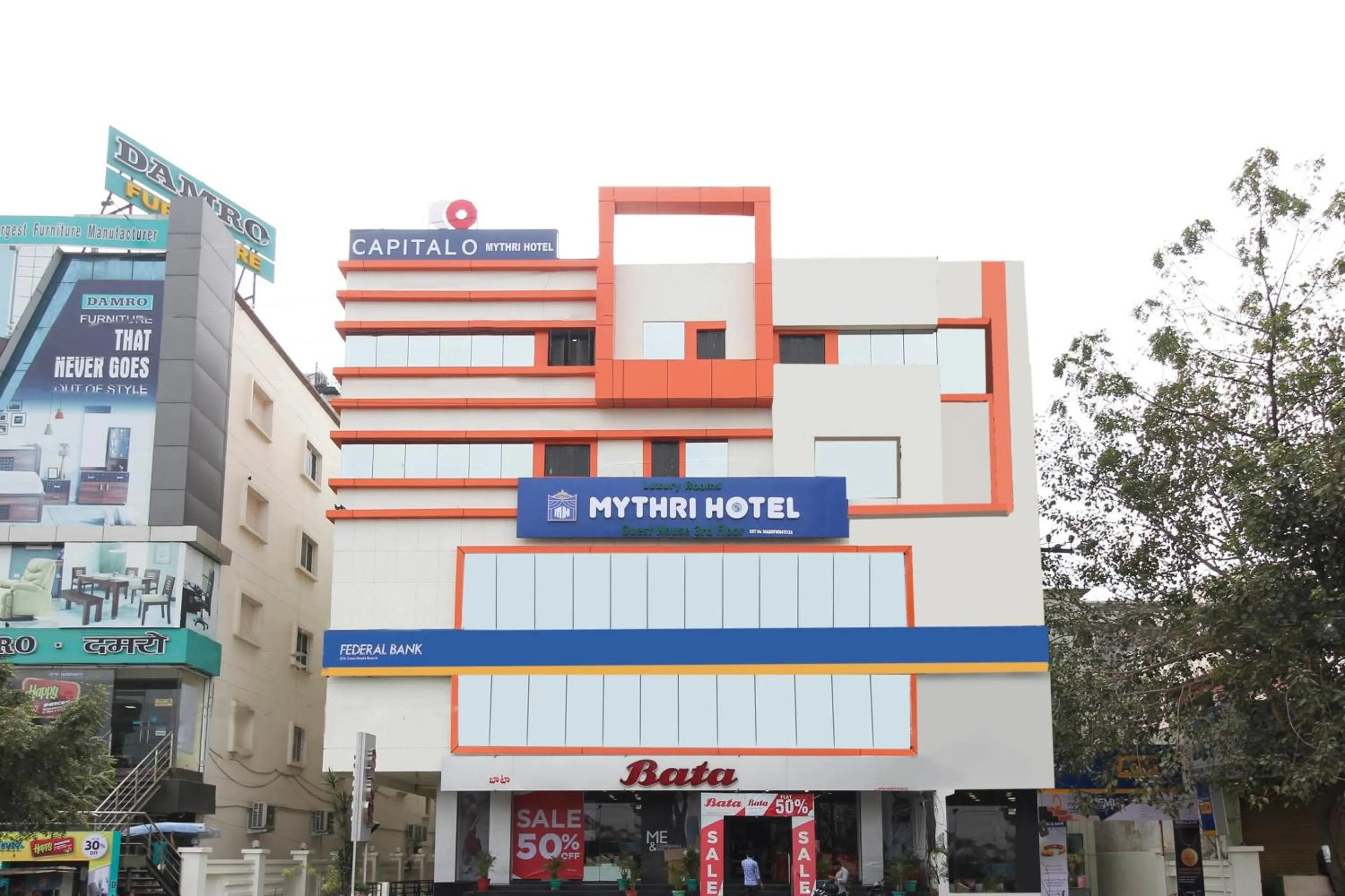 Facade/entrance in Super Collection O Mythri Hotel Near By ECIL, AS RAO Nagar, Sainikpuri