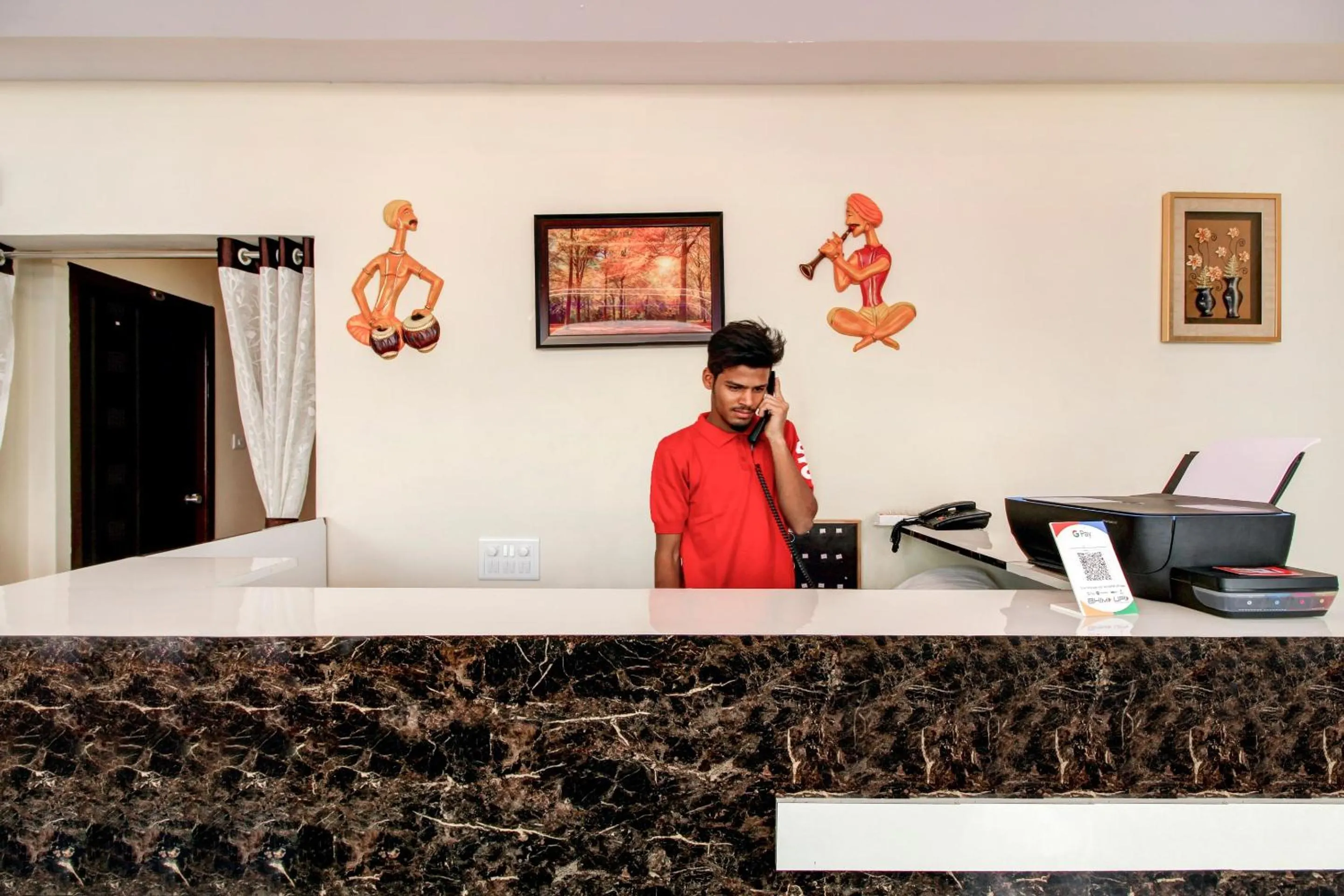 Lobby or reception in Hotel Blue House