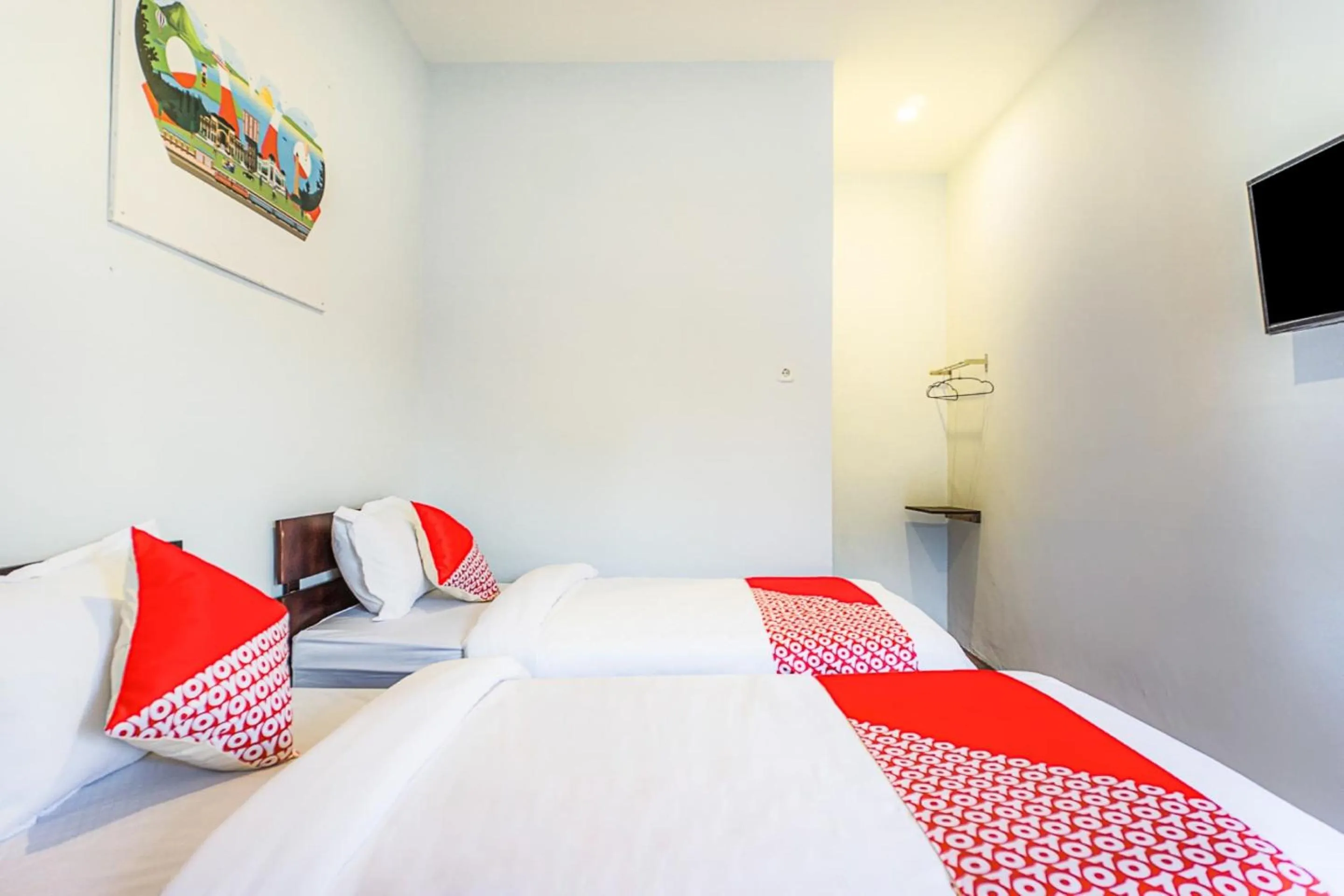 Bedroom, Bed in Hotel O Citra Anggrek