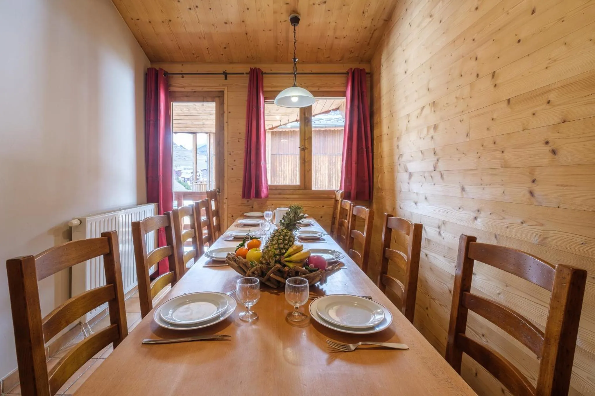 kitchen in Résidence Les Balcons de Val Cenis Village
