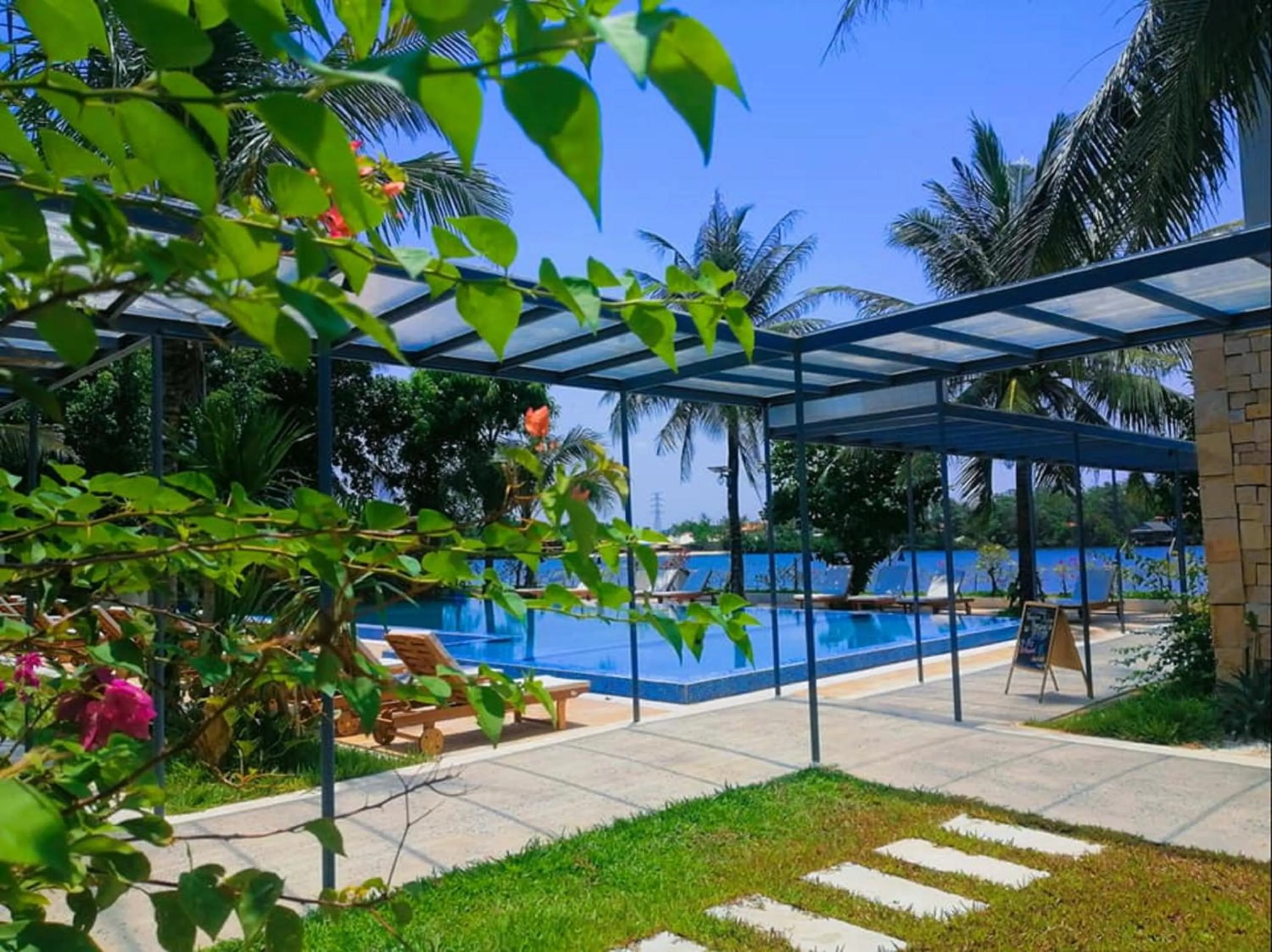 Pool view in The B Resort