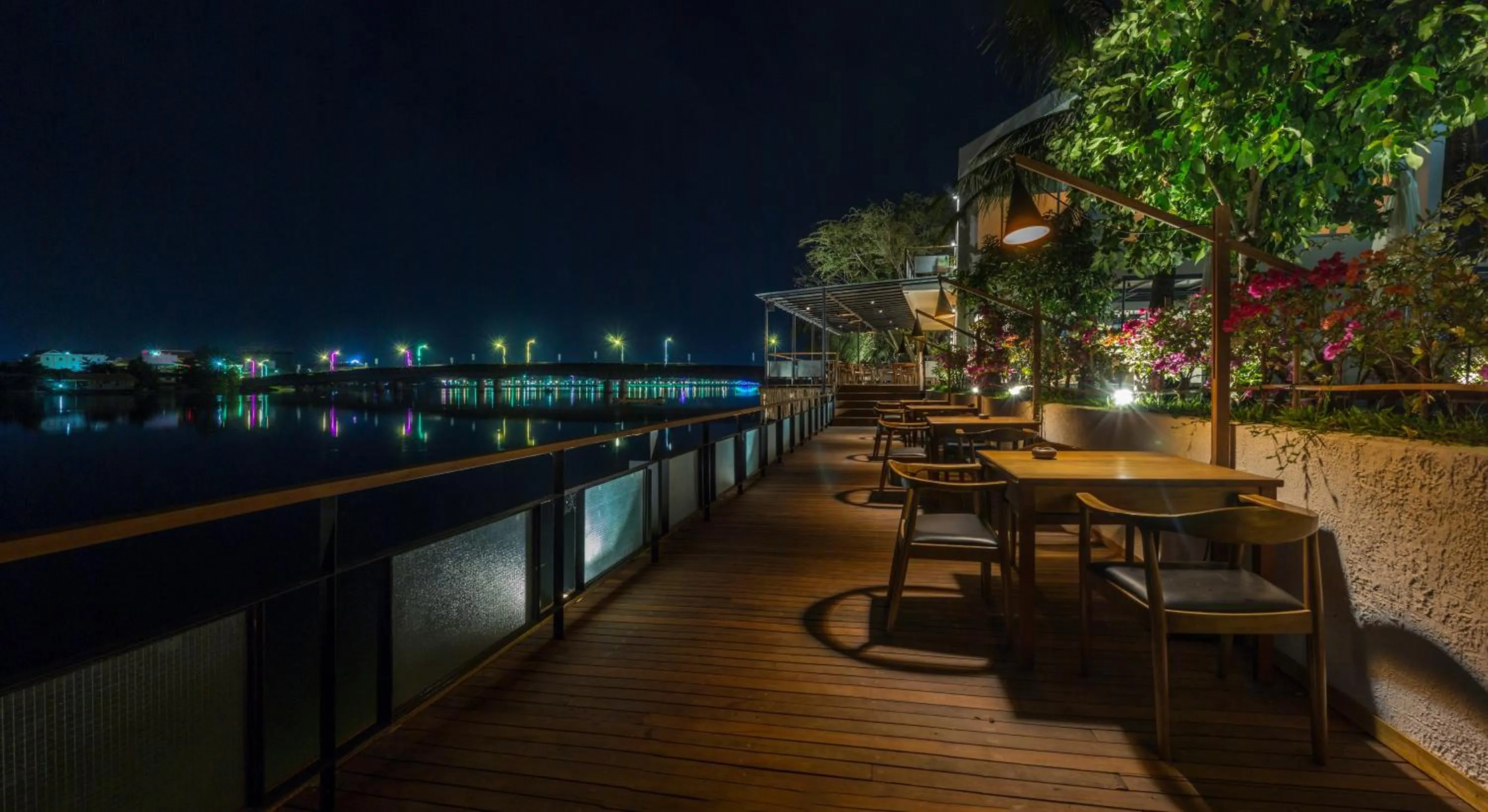 Patio in The B Resort