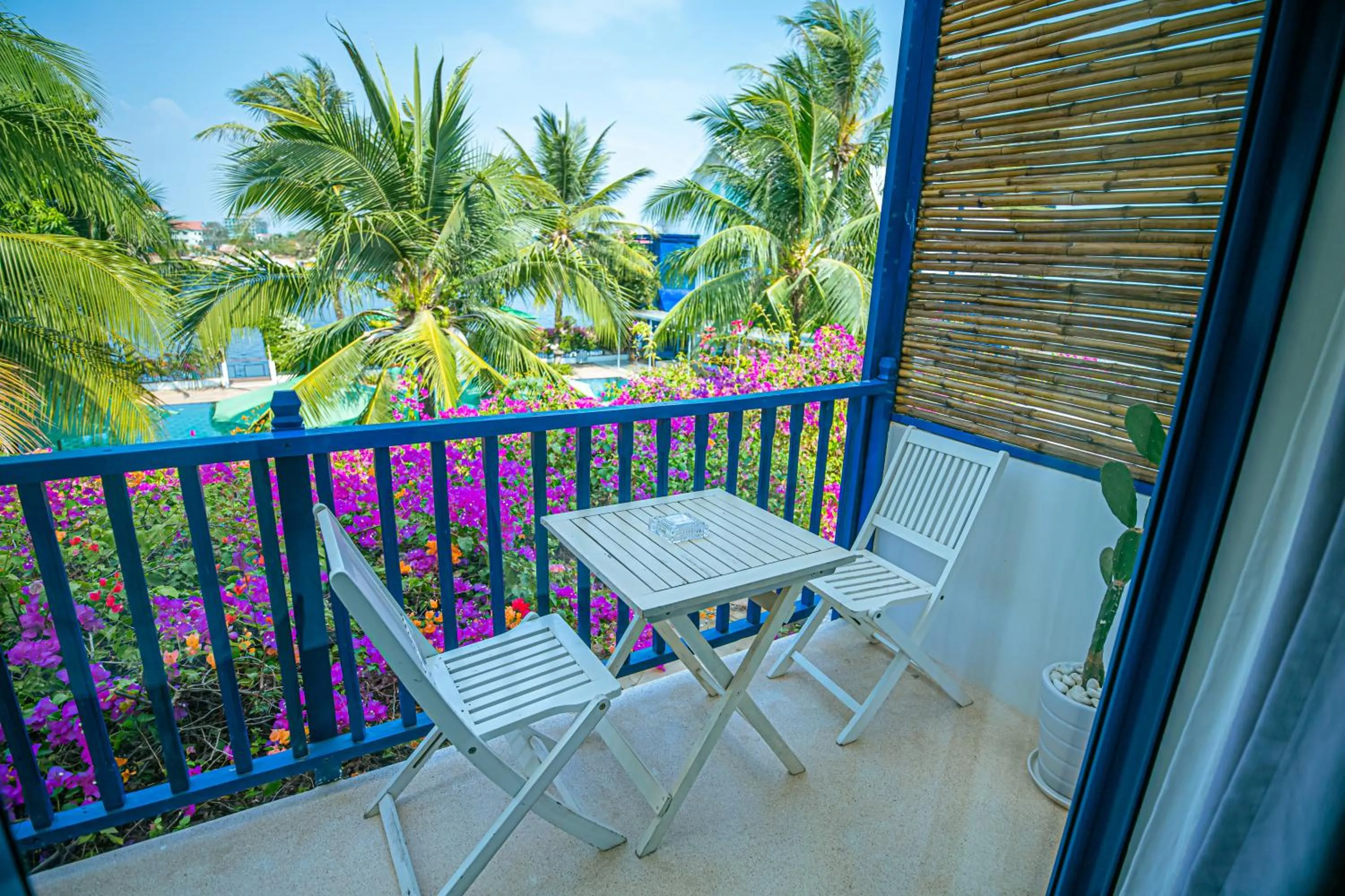 Patio in The B Resort