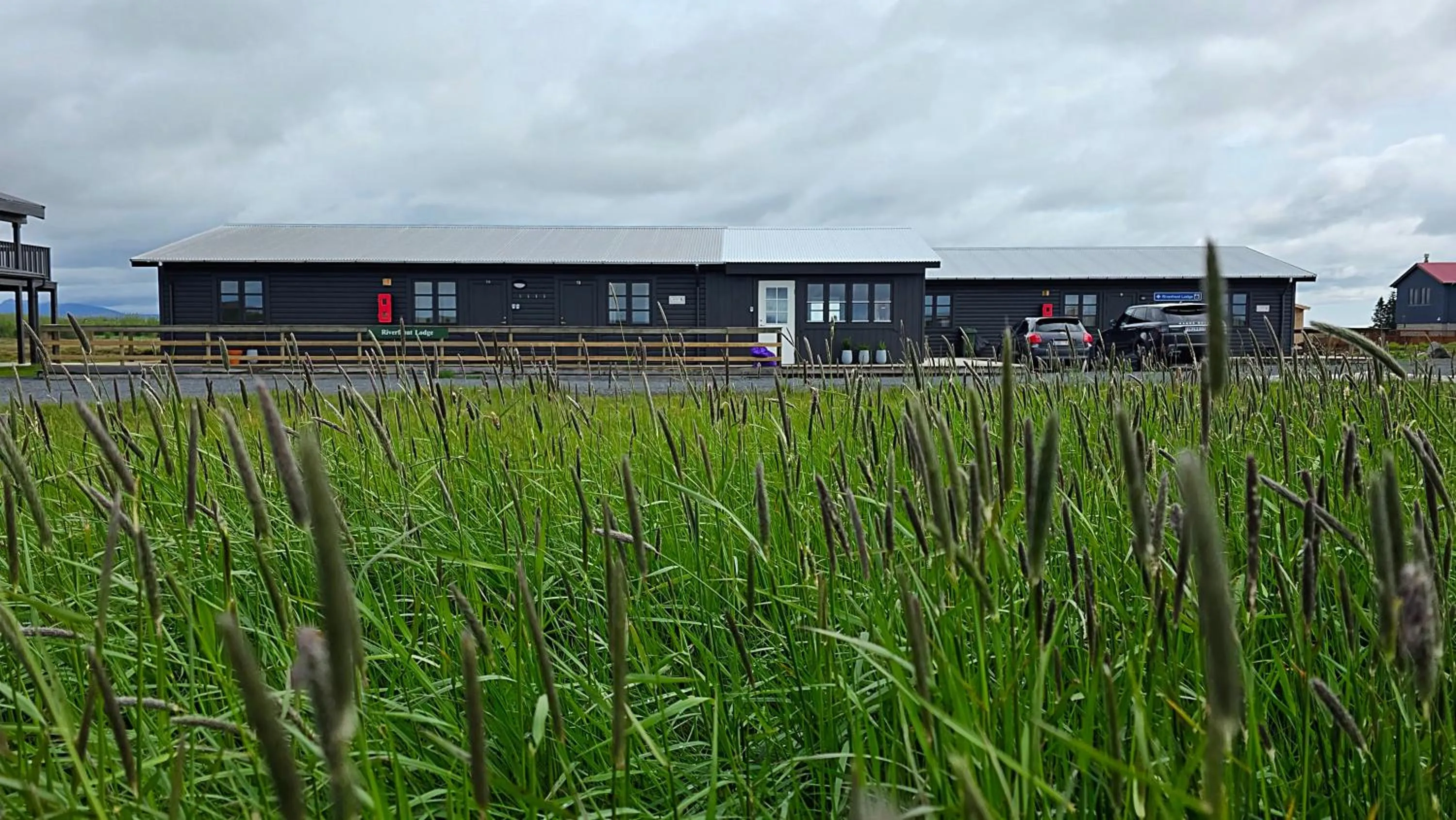 Property building in Riverfront Lodge Hella