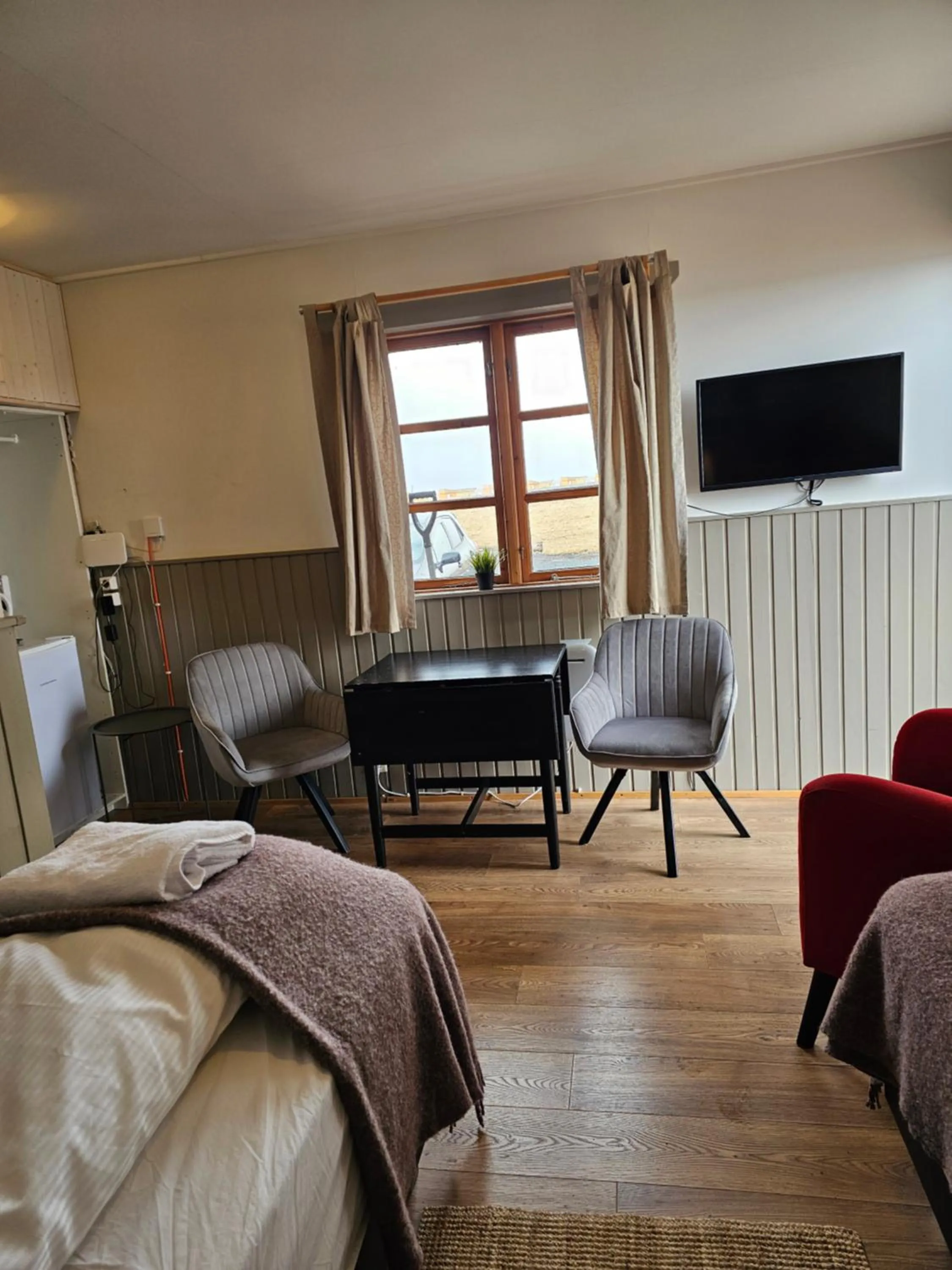 Bedroom in Riverfront Lodge Hella