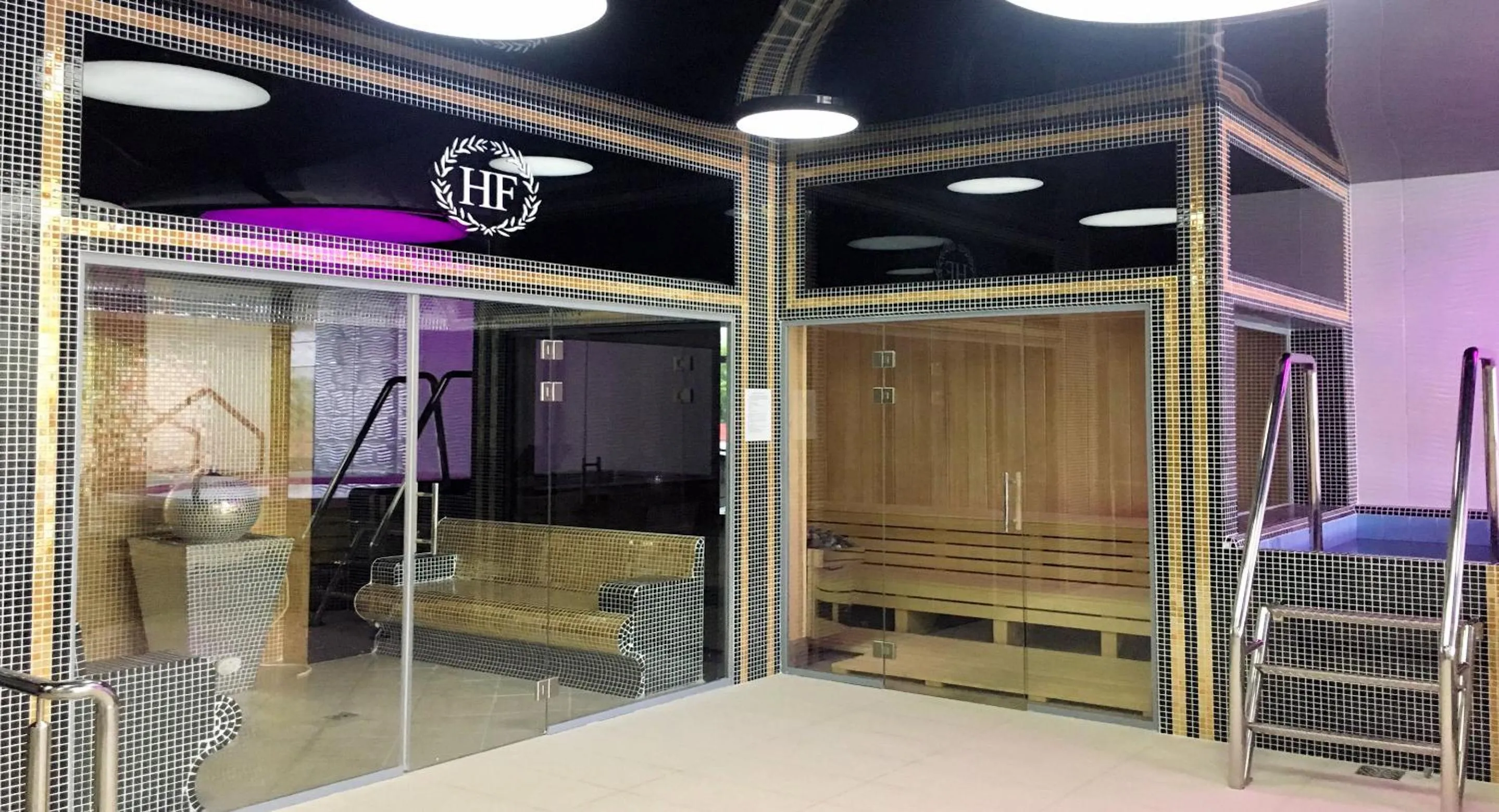 Sauna in Hotel Business Faltom Gdynia