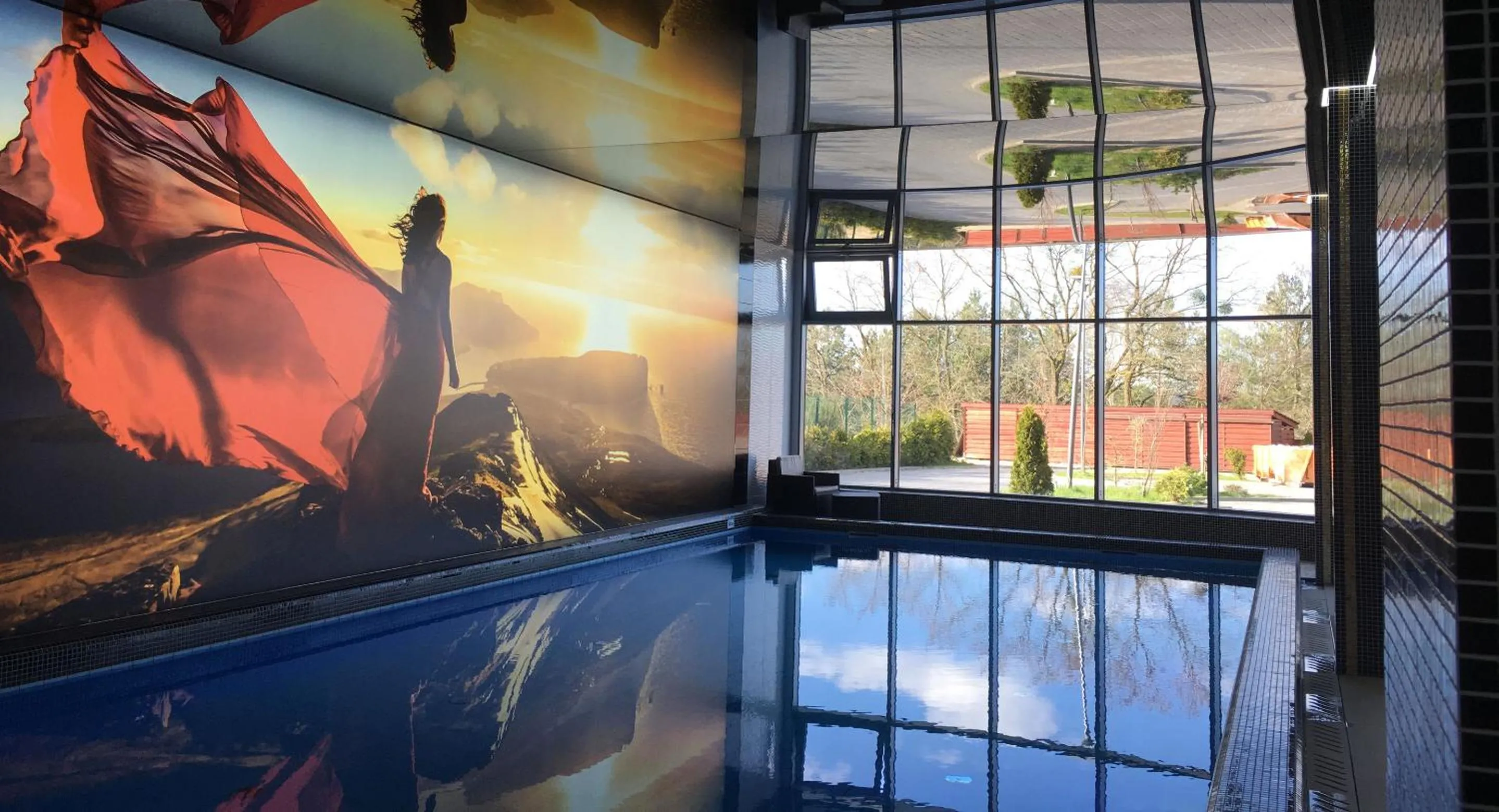 Swimming pool in Hotel Business Faltom Gdynia