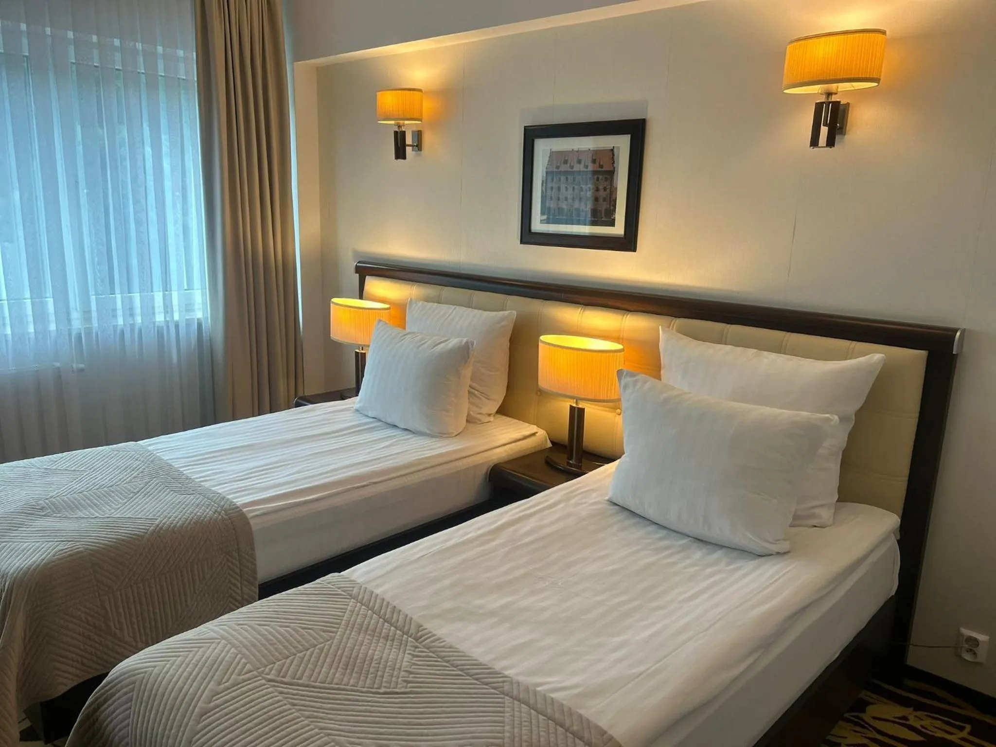 Bed in Hotel Business Faltom Gdynia